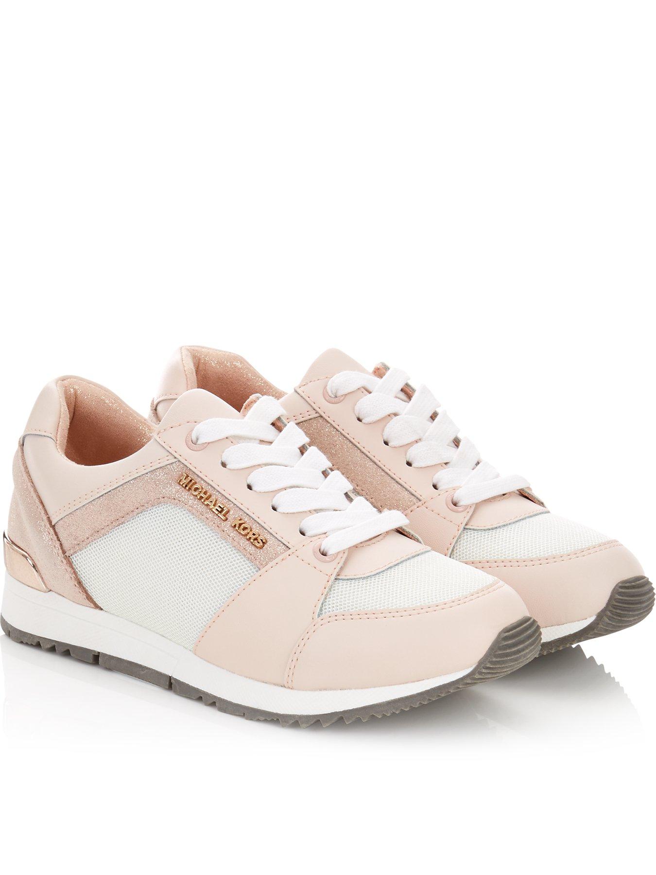 michael kors allie trainer pink