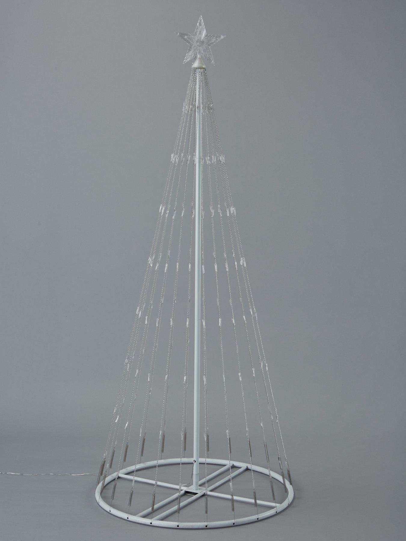 Image 3 of 6 of Very Home 5.5ft Waterfall LED Indoor/Outdoor Christmas Tree Light