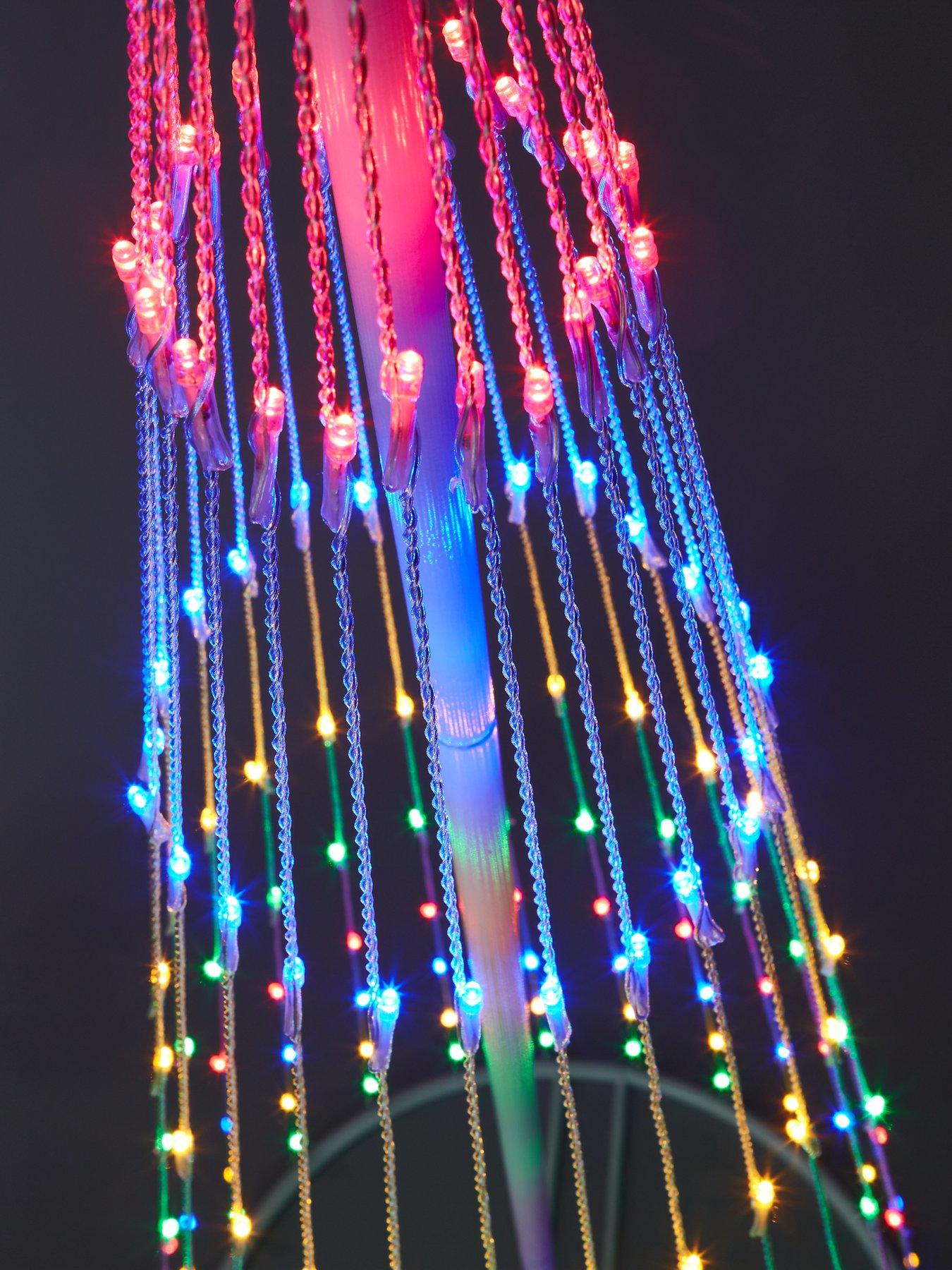 Image 5 of 6 of Very Home 5.5ft Waterfall LED Indoor/Outdoor Christmas Tree Light