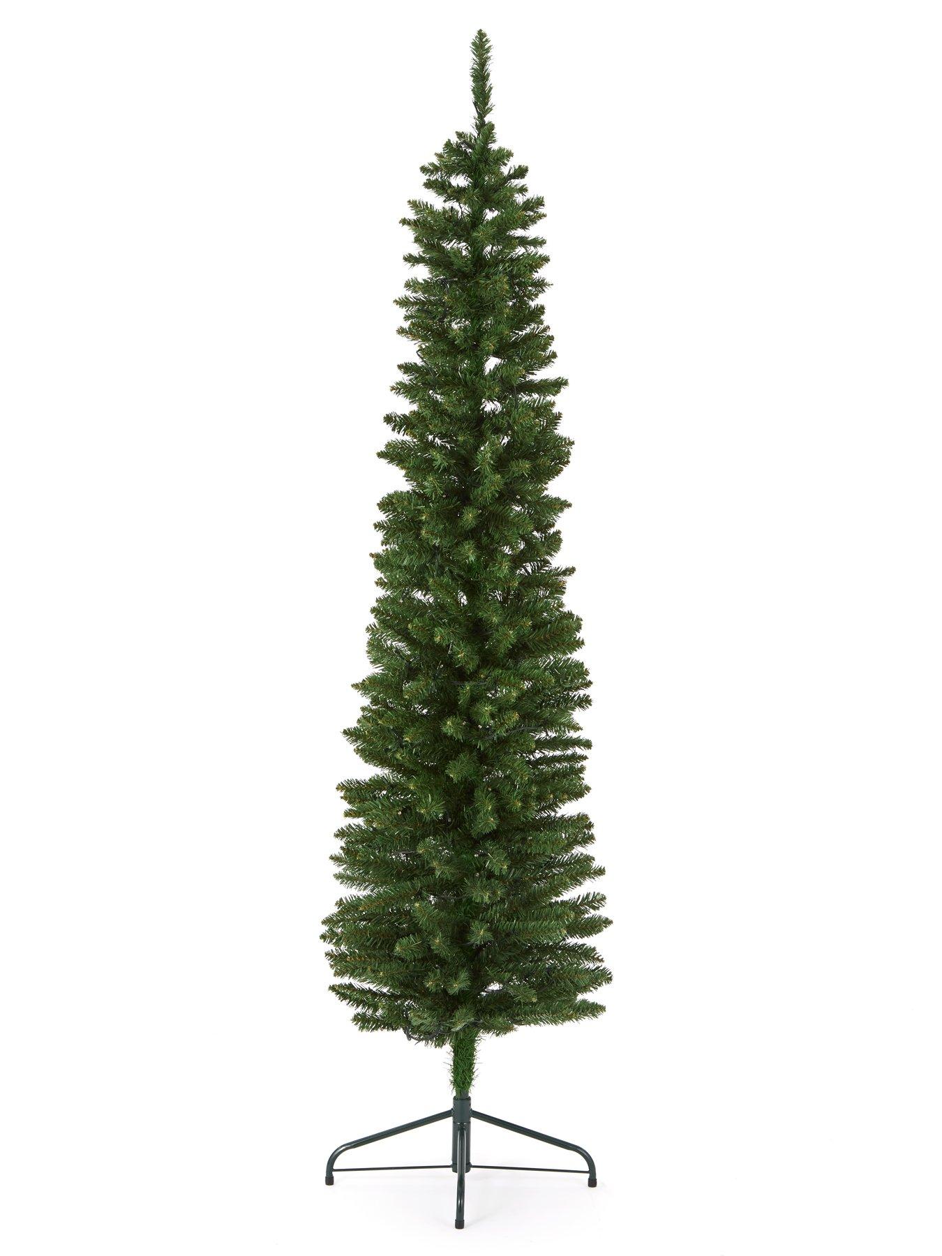 Image 3 of 4 of Very Home Pre-Lit Pencil Christmas Tree - 6ft