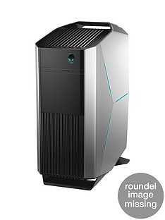 Alienware Aurora Intel Core i7, 16GB RAM, 1TB Hard Drive & 128GB SSD, Nvidia 6GB GTX 1060 Graphics, PC Gaming Desktop Base Unit - Silver