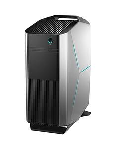 Alienware Aurora Intel Core i7, 16GB RAM, 2TB Hard Drive & 256GB SSD, Nvidia 8GB RTX 2070 Graphics, PC Gaming Desktop Base Unit - Epic Silver