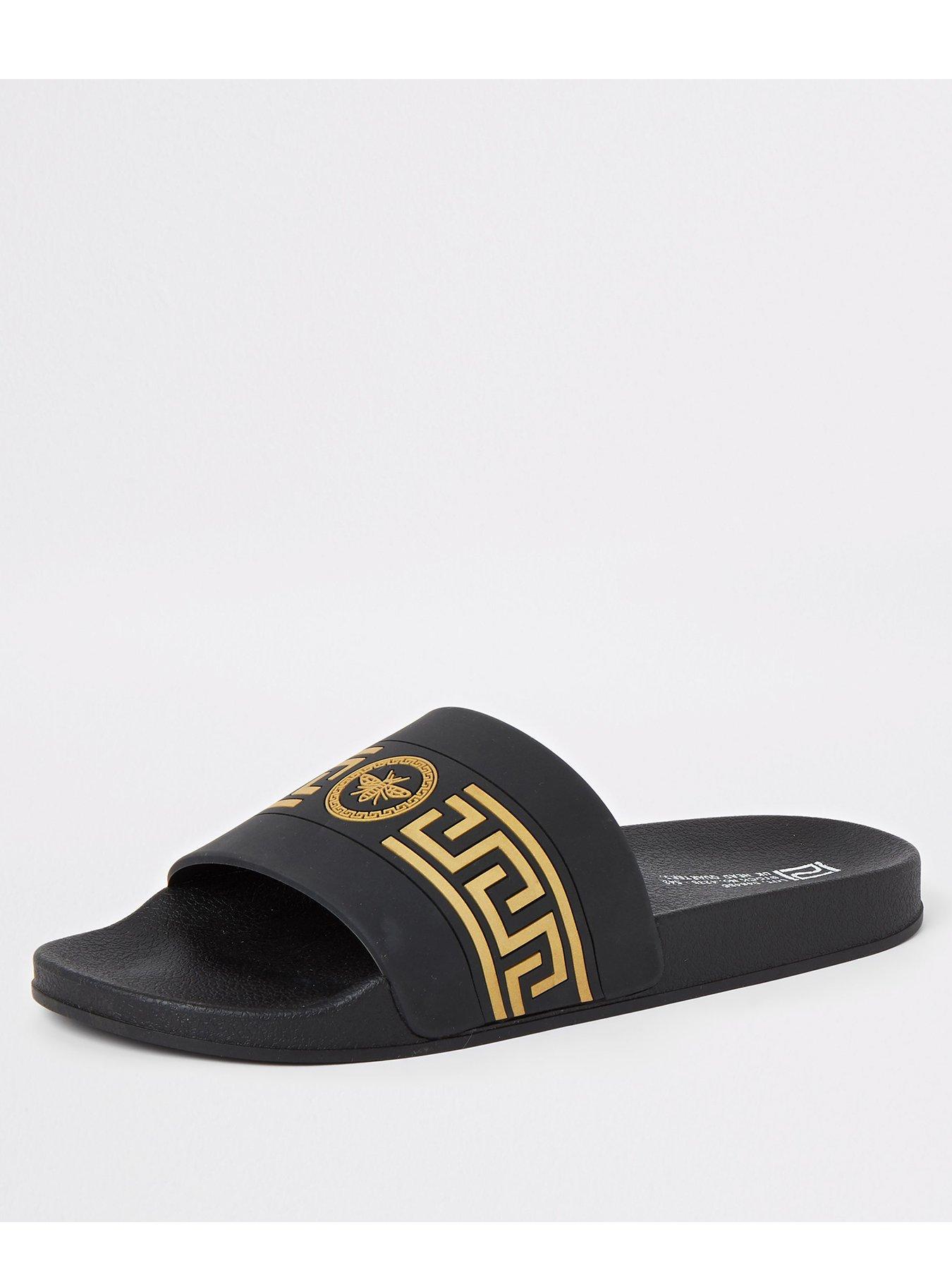 river island mens sliders