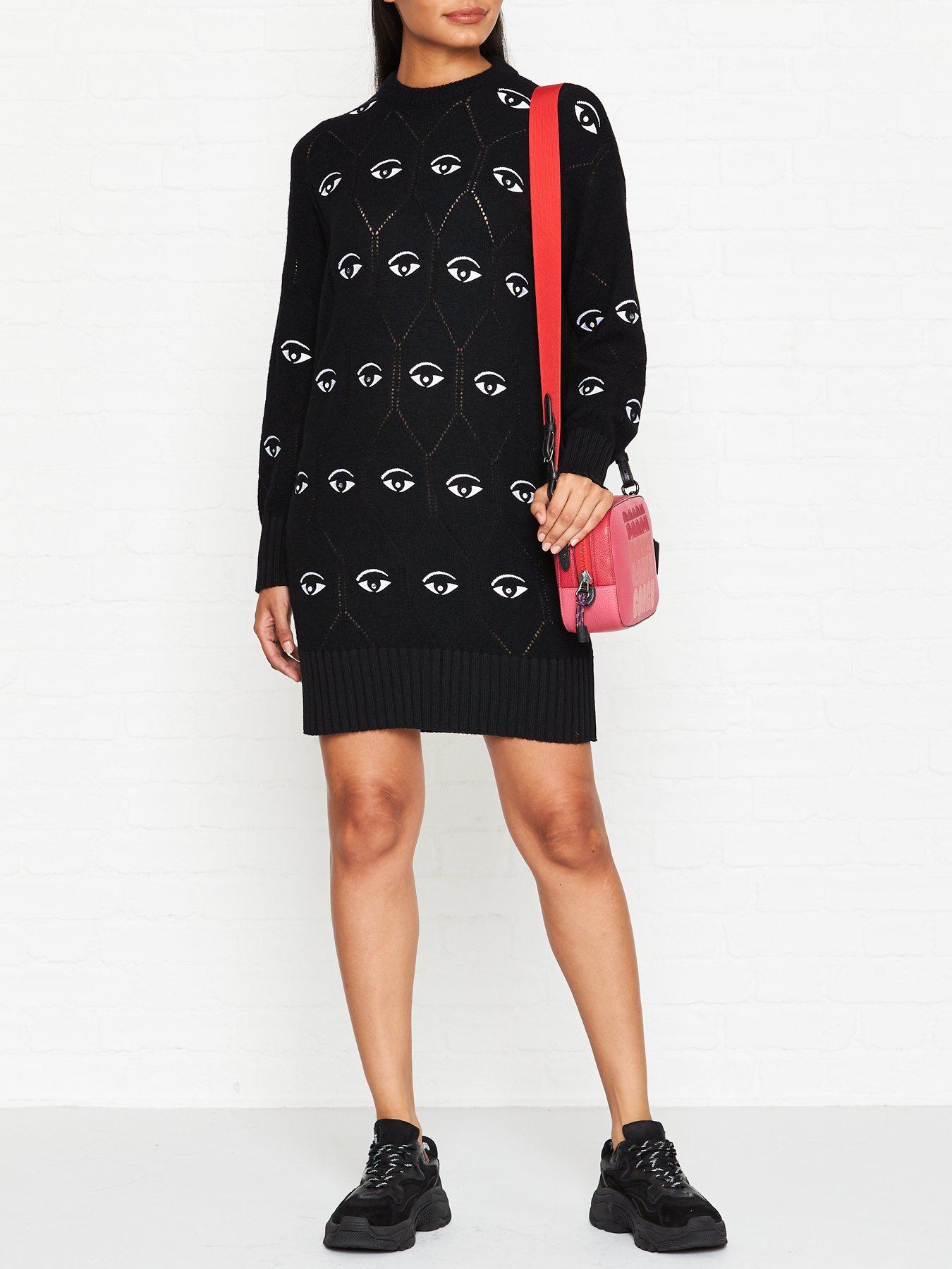 kenzo eye dress