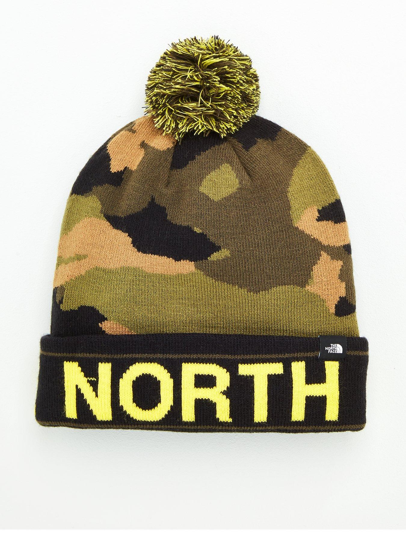 north face ski tuke bobble hat