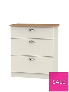 Charlotte 3 Drawer Graduated Chest