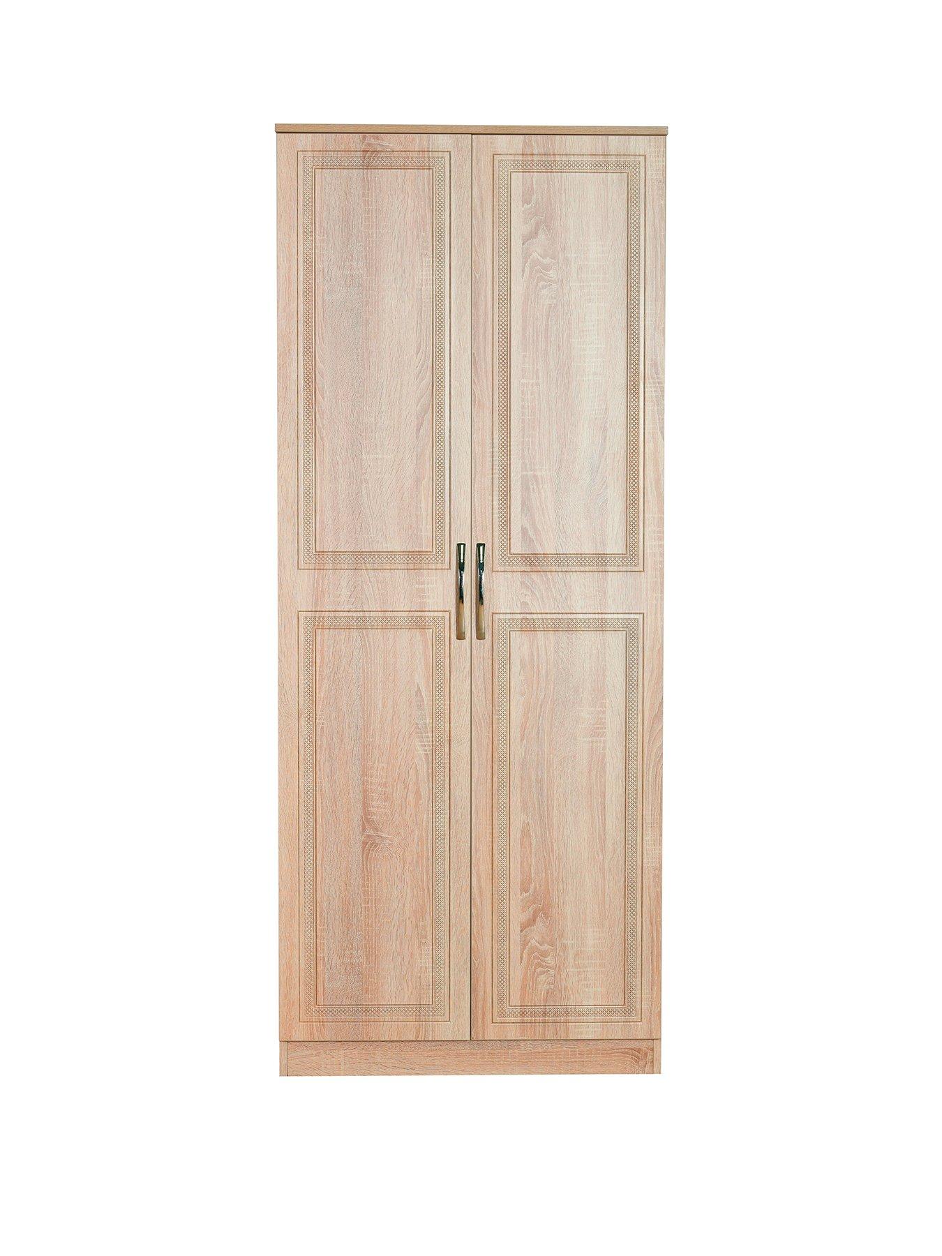 Product photograph of Swift Winchester Ready Assembled 2 Door Wardrobe from very.co.uk