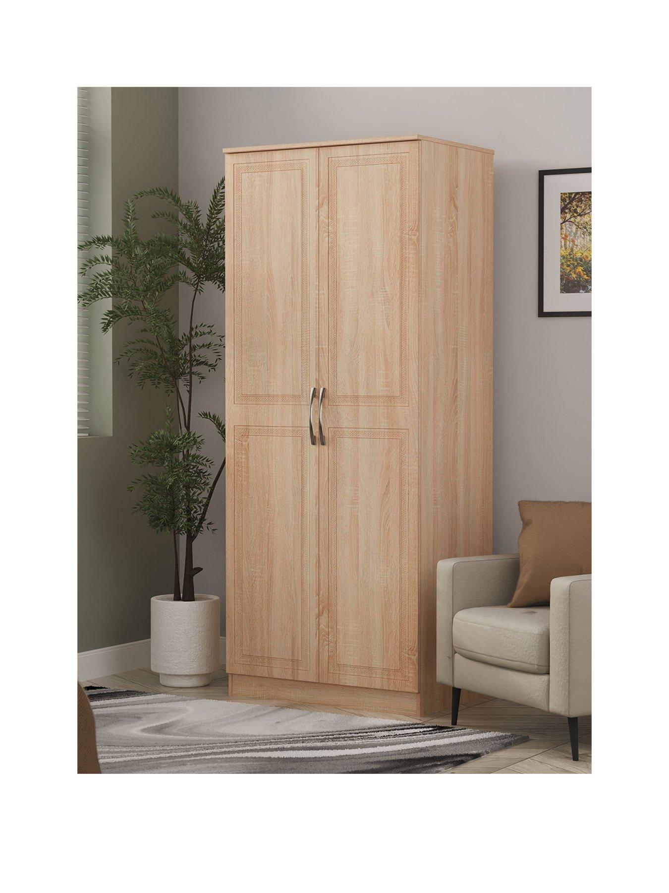 Product photograph of Swift Winchester Ready Assembled 2 Door Wardrobe - Fsc Reg Certified from very.co.uk