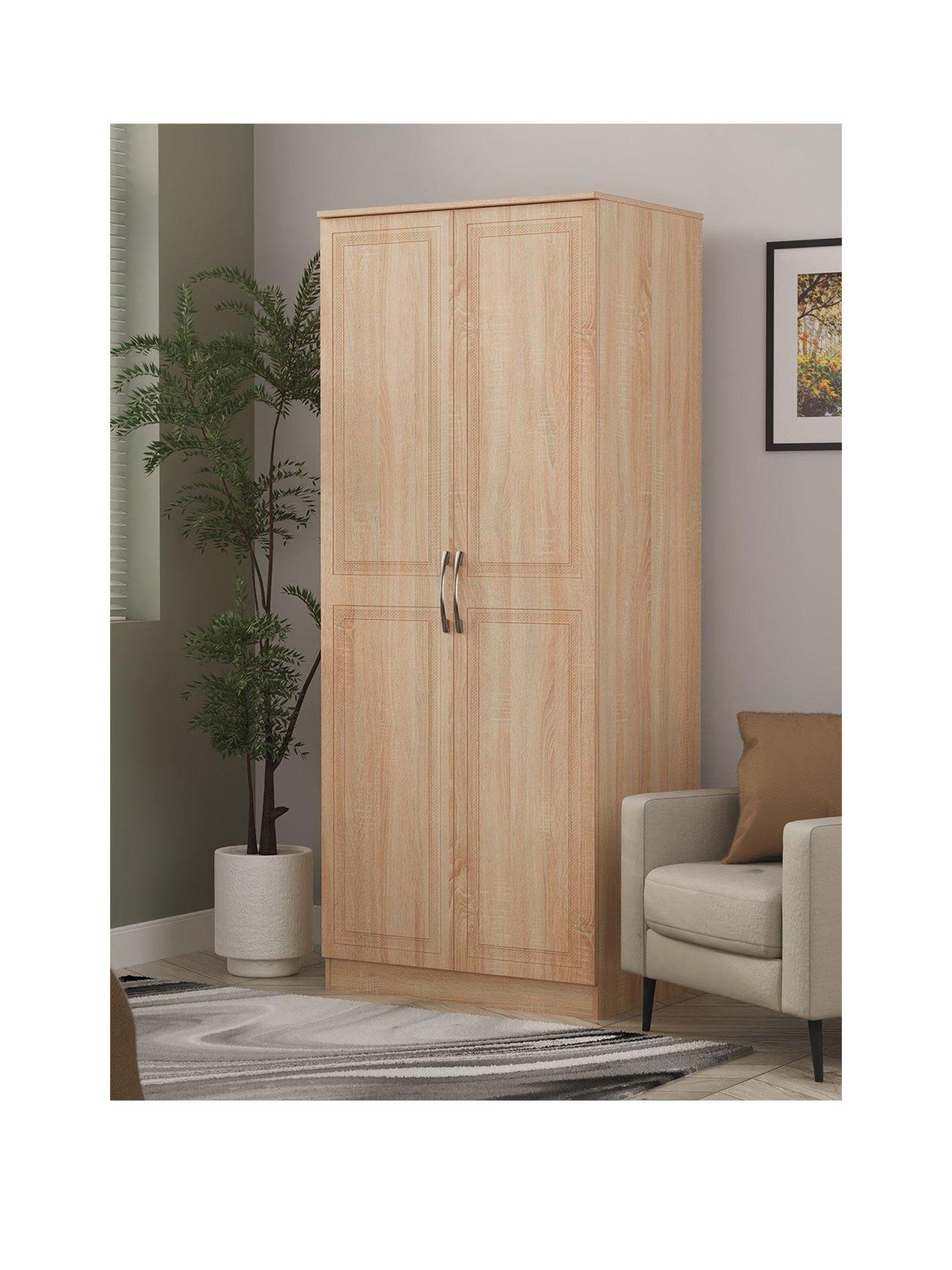 SWIFT Winchester Ready Assembled 2 Door Wardrobe - FSC® Certified