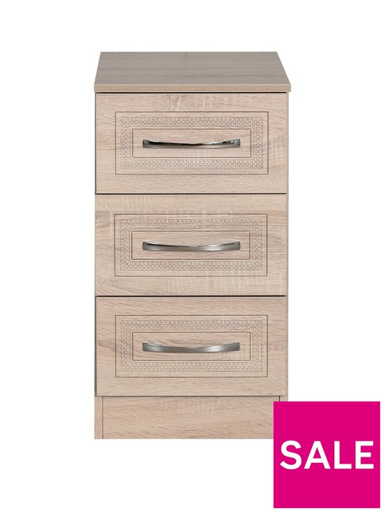 front image of swift-winchesternbspready-assembled-3-drawer-bedside-chest