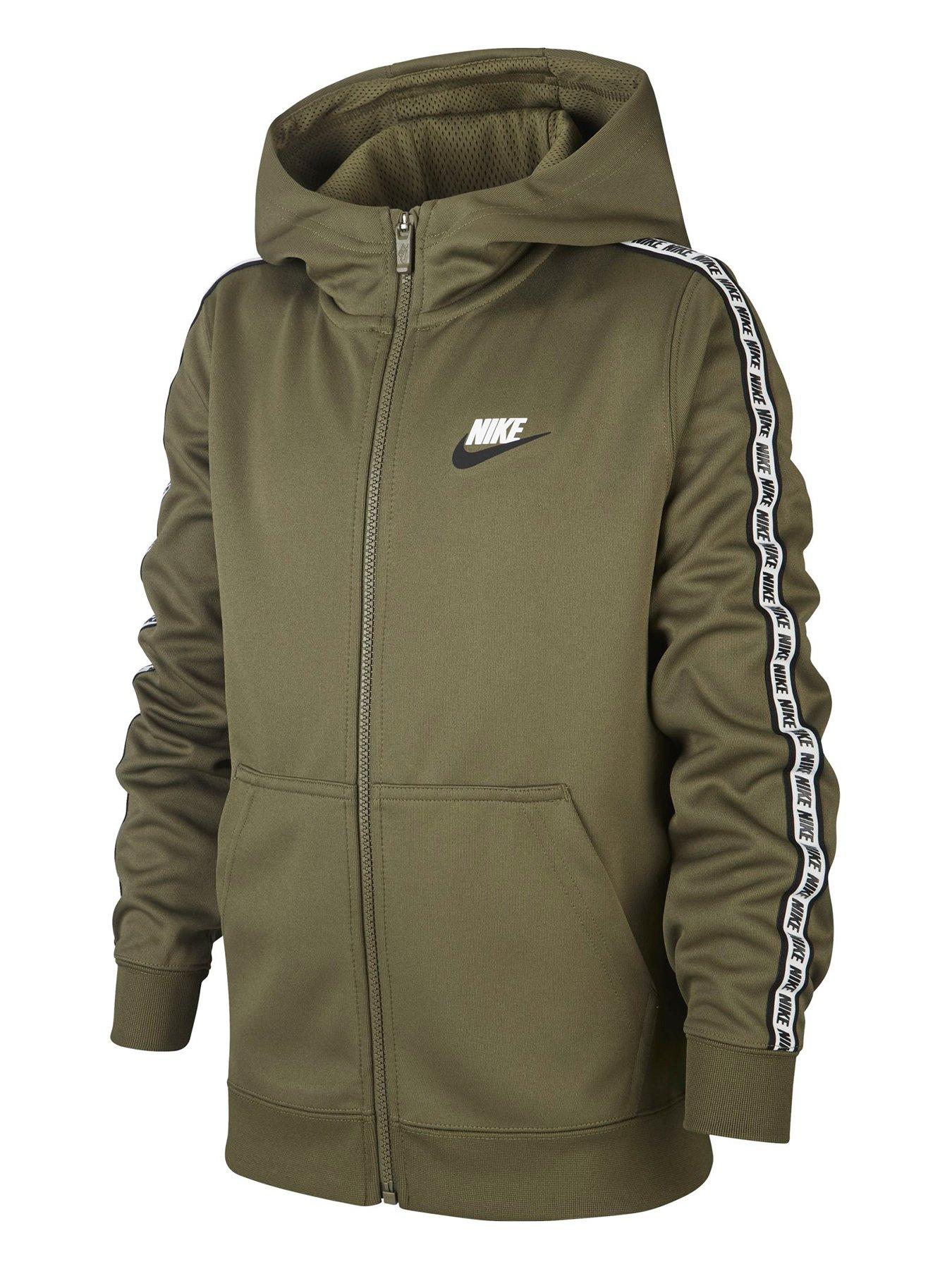 khaki green nike hoodie