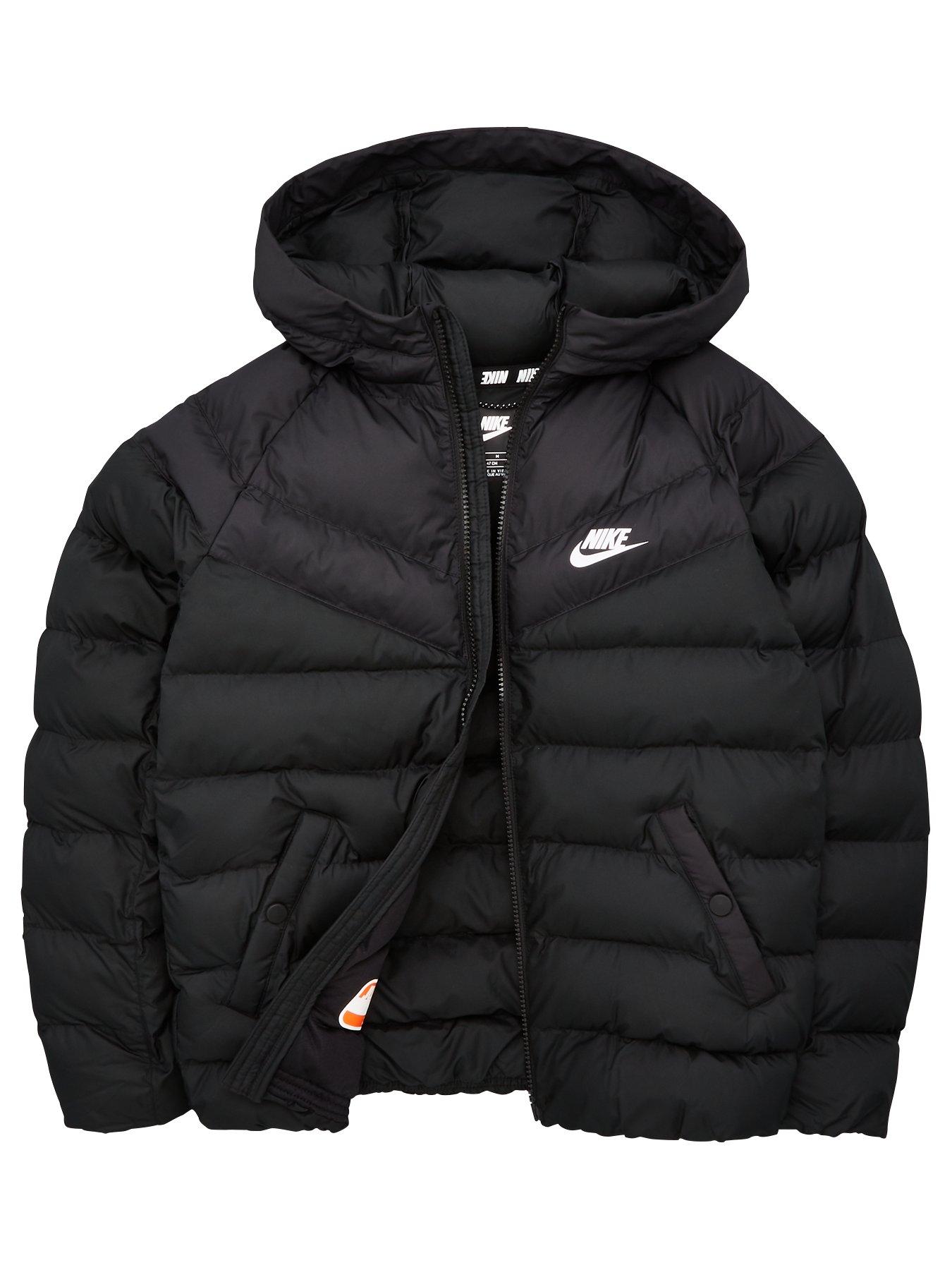 kids black nike jacket