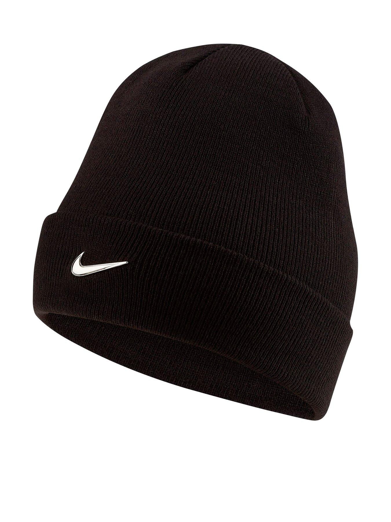 nike metal swoosh beanie