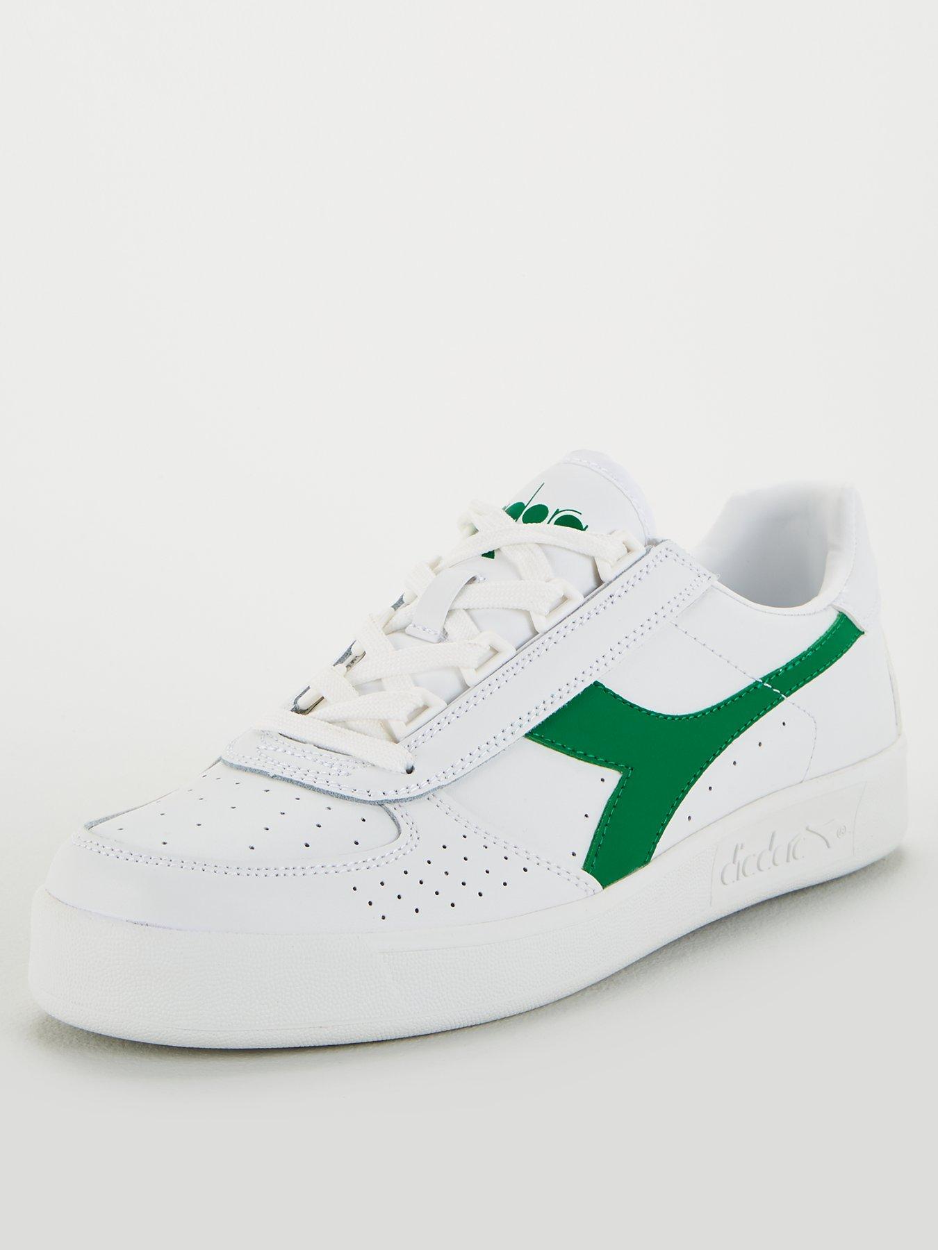diadora white green
