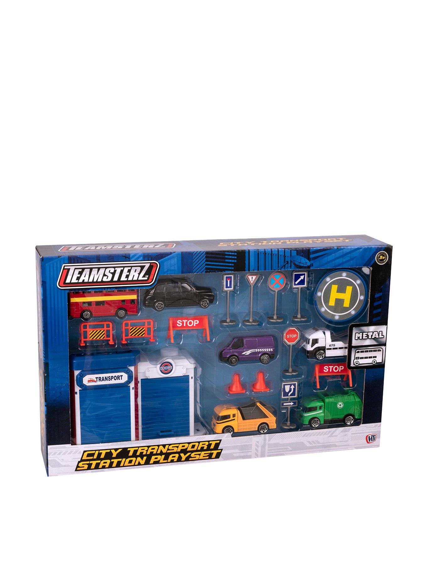 Teamsterz Teamsterz 3 Inch Die Cast City Transport Playset review