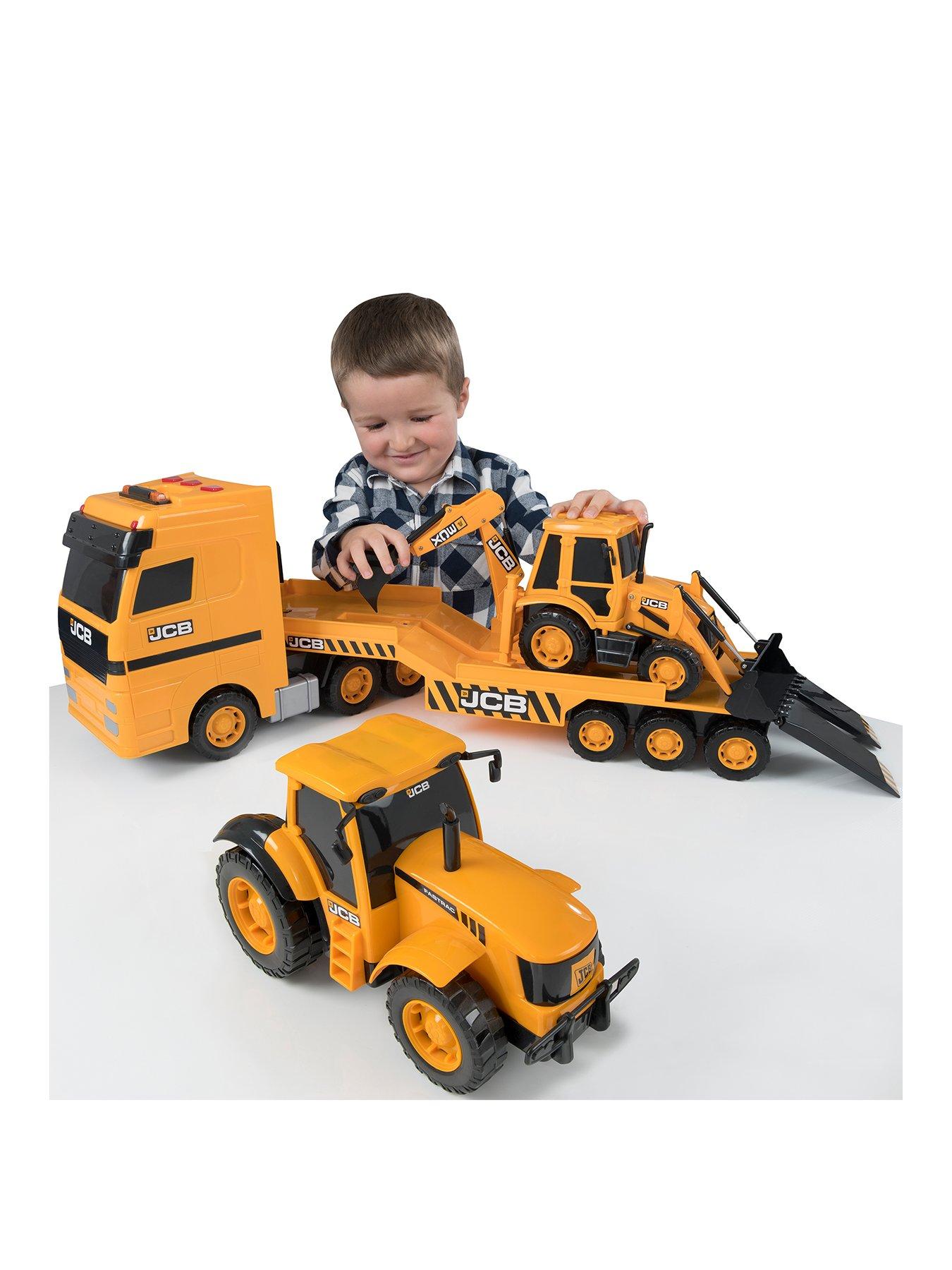 jcb heavy load transporter toy