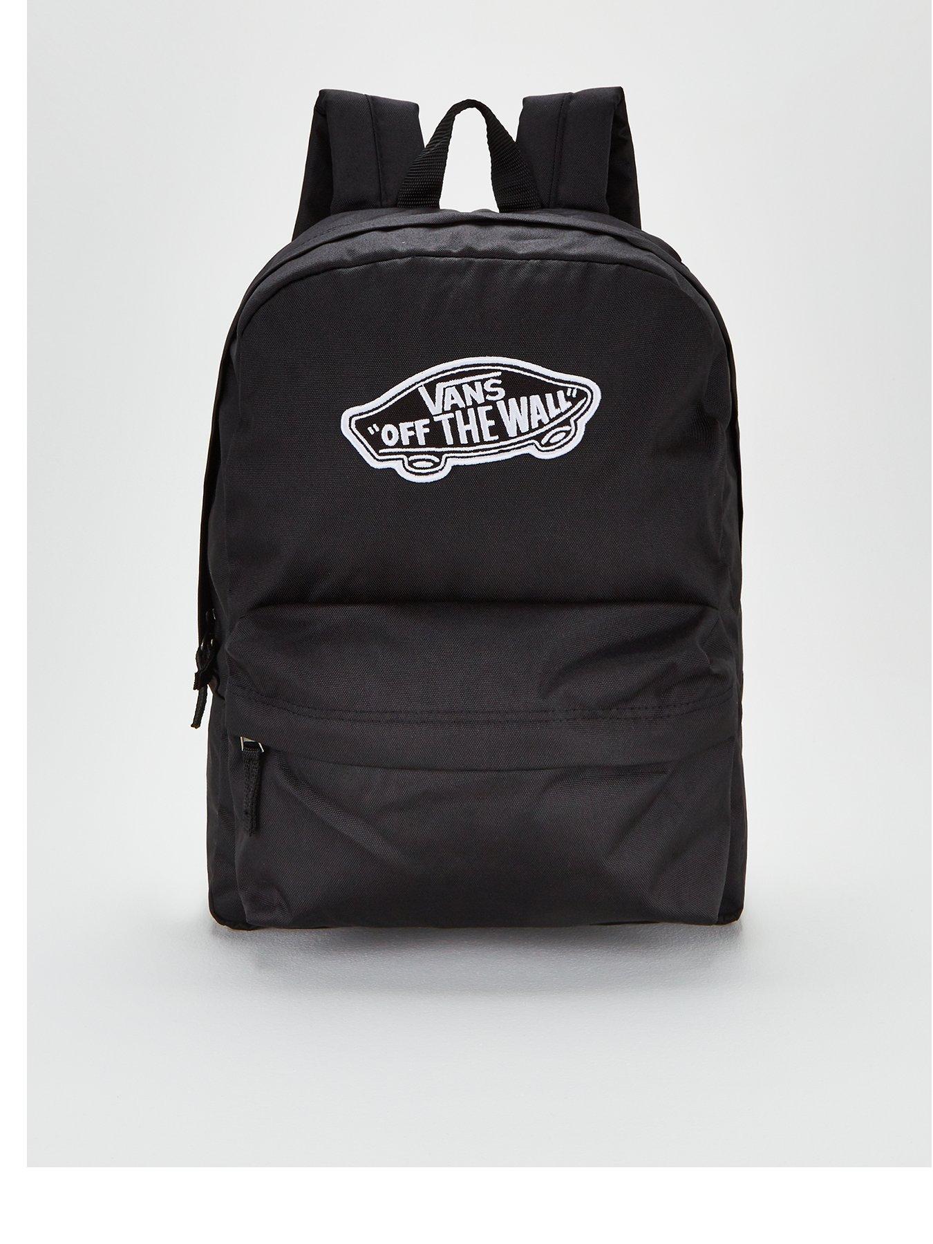 all black vans backpack