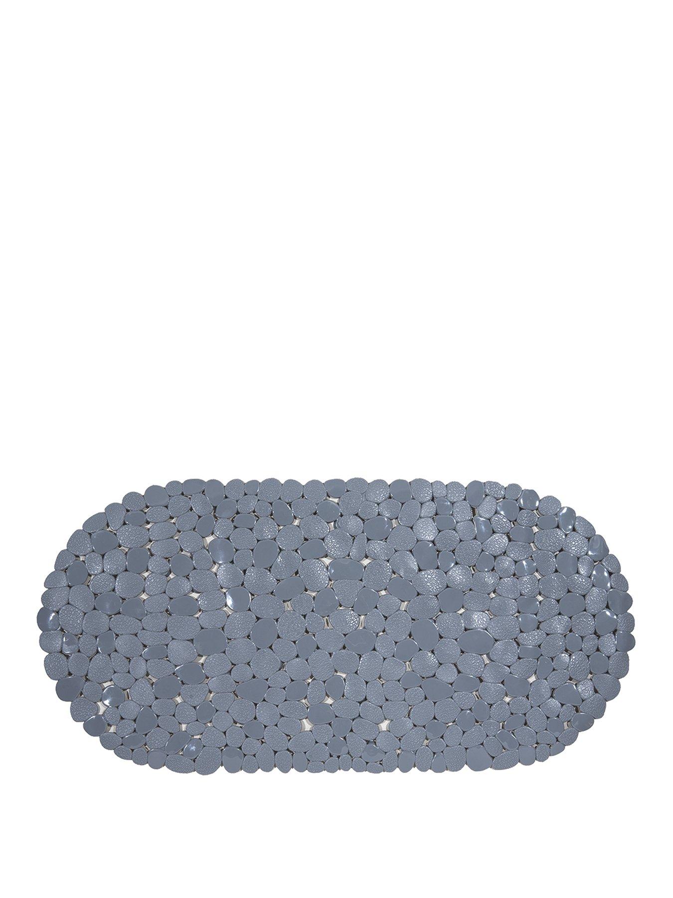 grey non slip bath mat