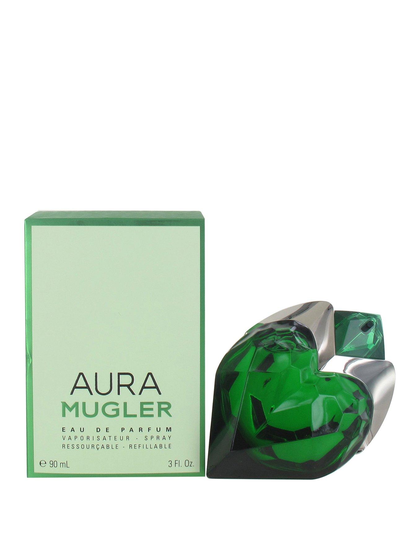 alien perfume green bottle