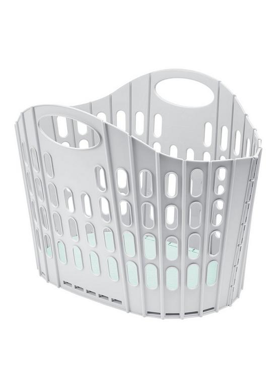 front image of addis-38-litre-fold-flat-laundry-basket