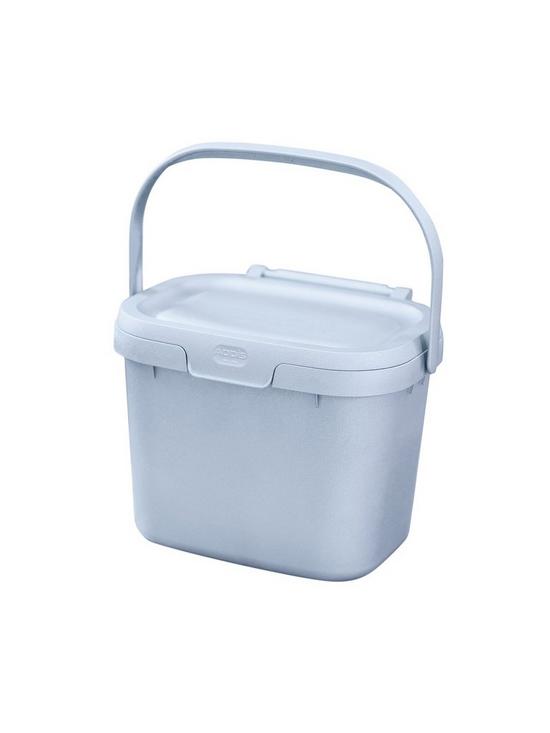 stillFront image of addis-compost-food-caddy-bin-with-60-compostable-liner-bags