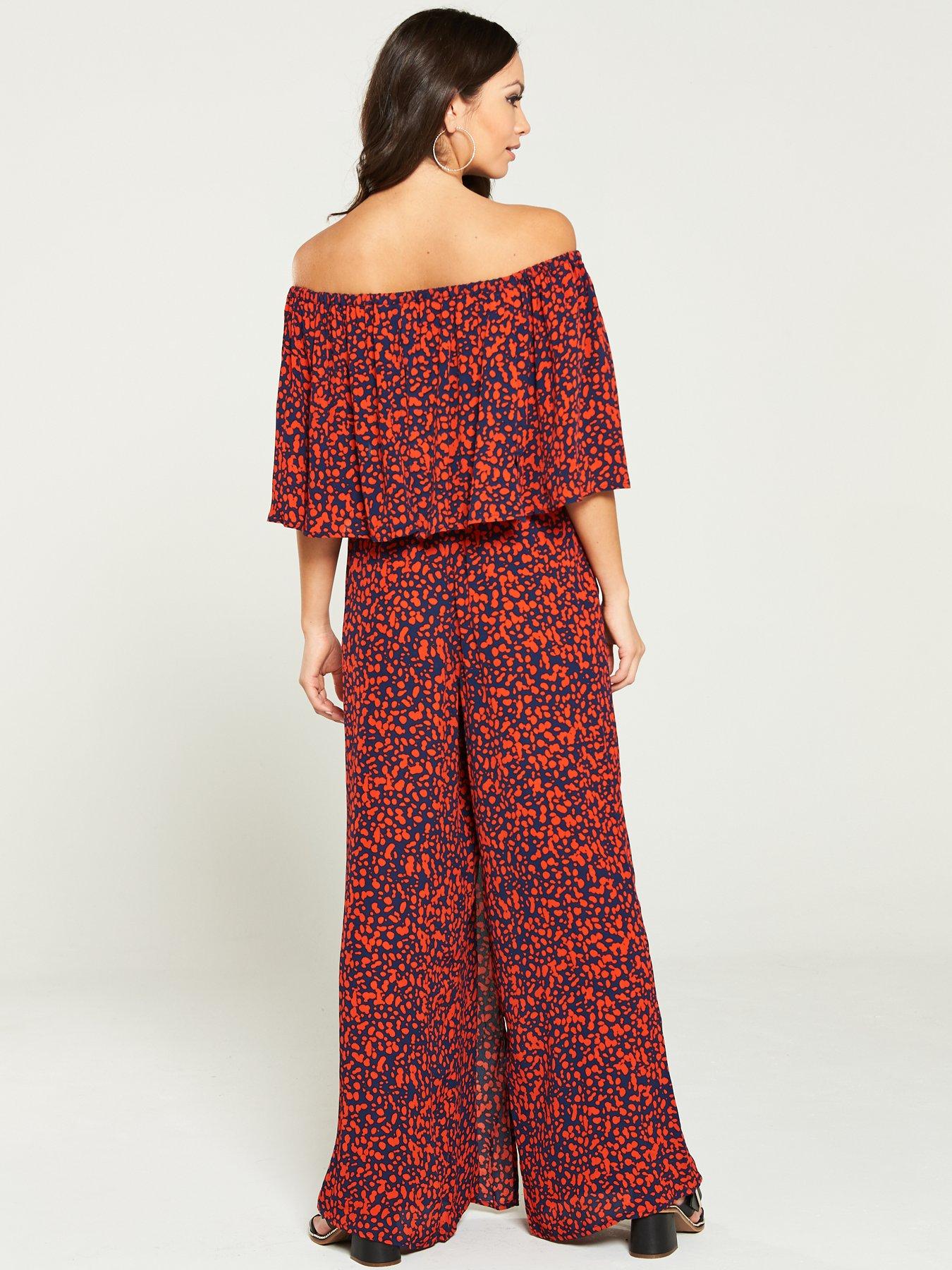 river island bardot jumpsuit