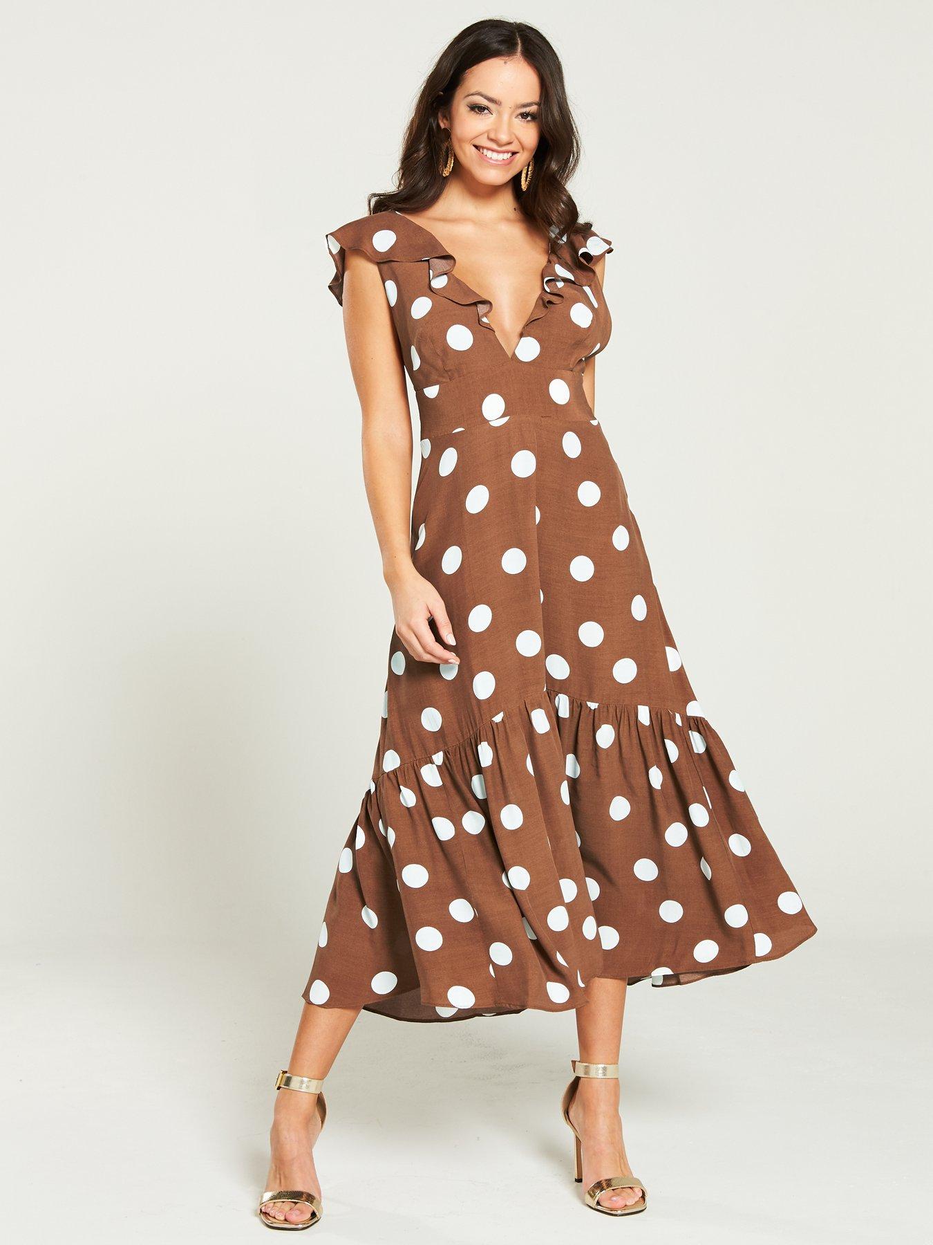 very spotty dress