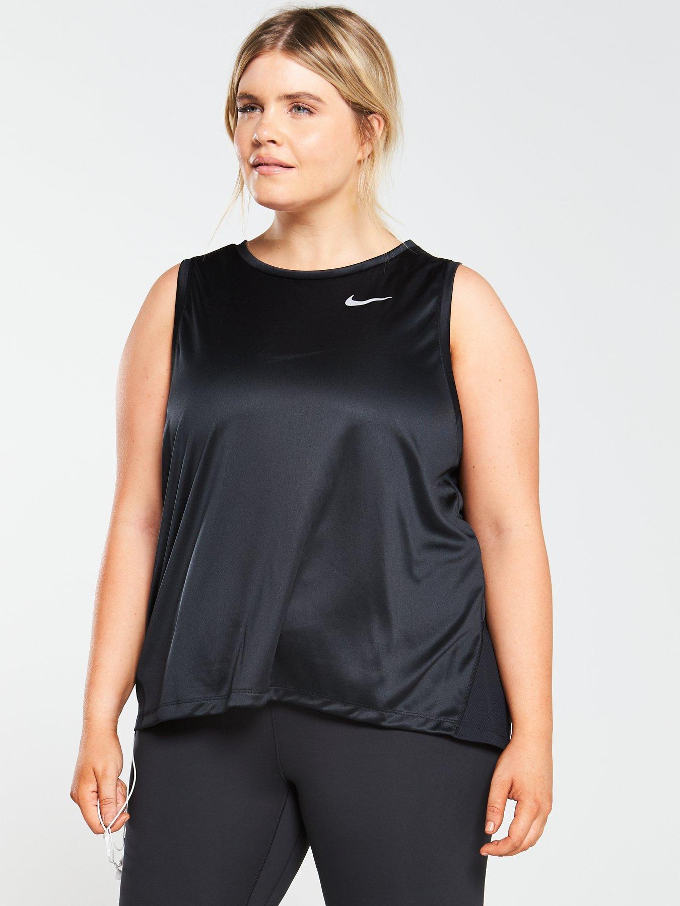 nike running miler tank