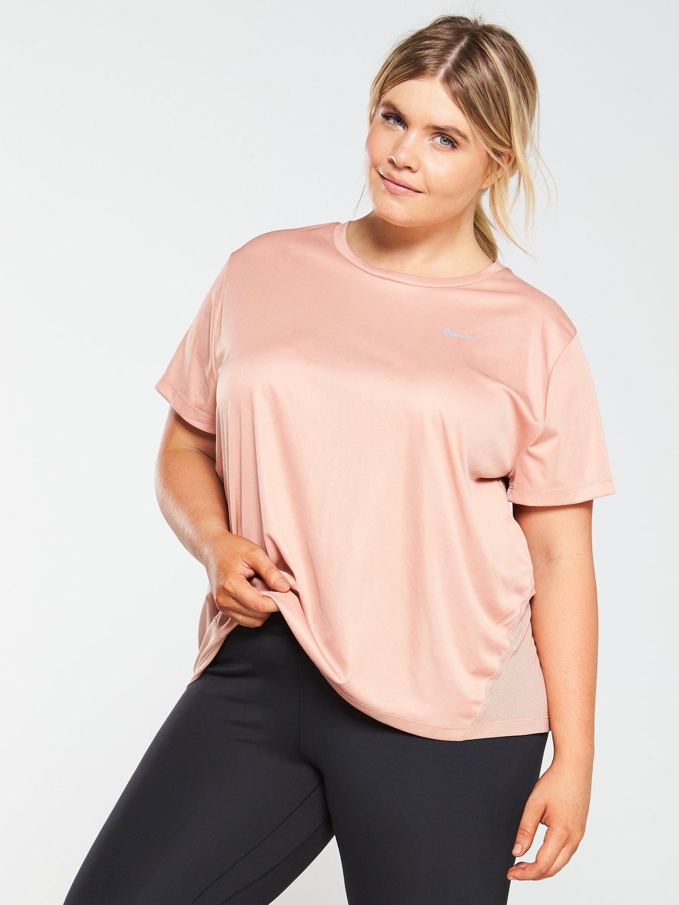 nike rose gold t shirt