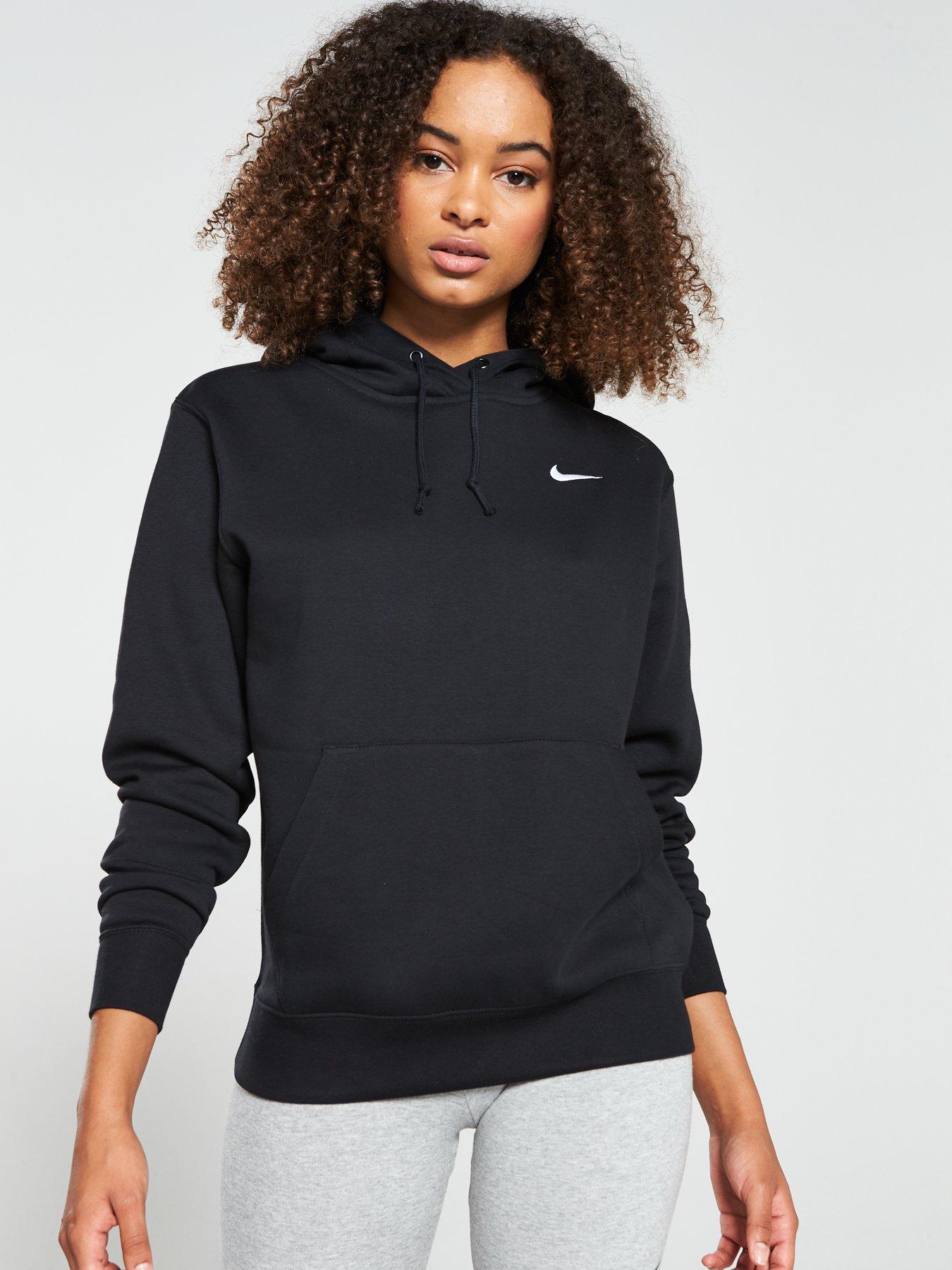 nike black essentials hoodie