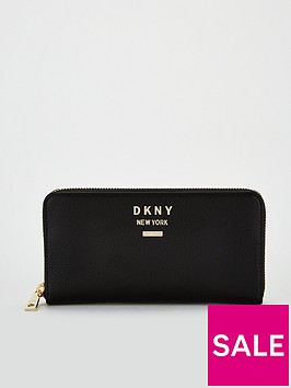 dkny-large-zip-around-purse-black
