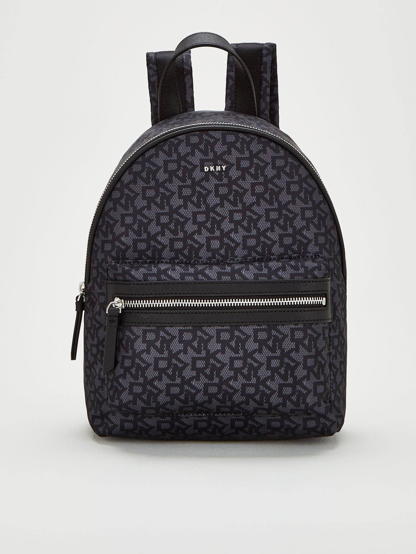 dkny black backpack