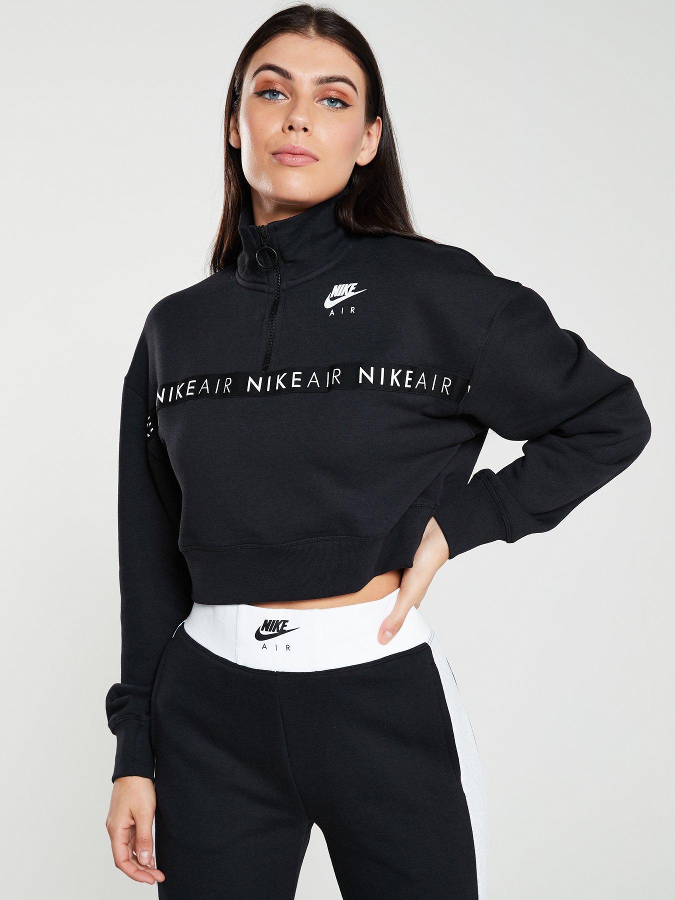 nike cropped jumper