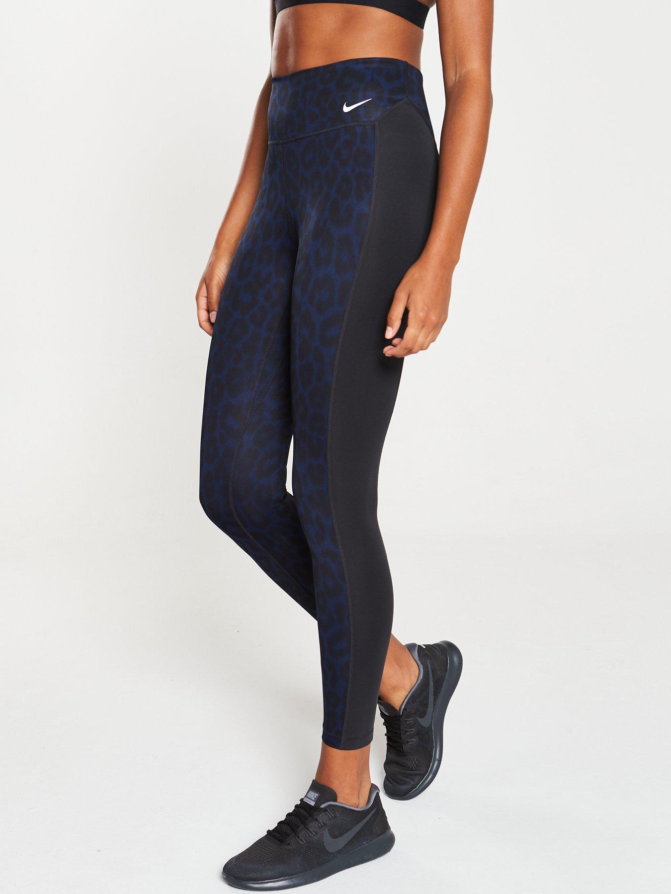 nike animal print swoosh leggings