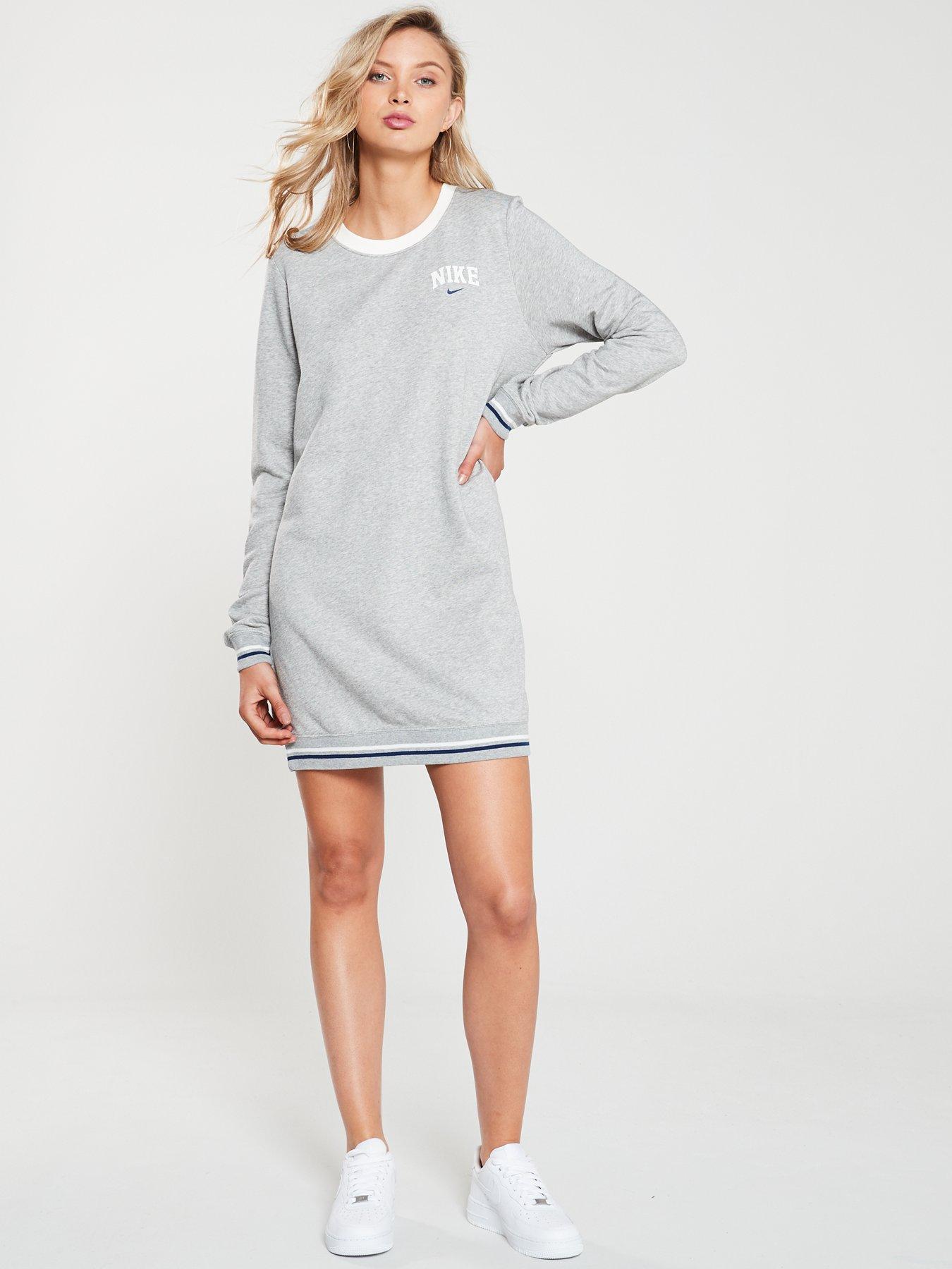 grey nike dress