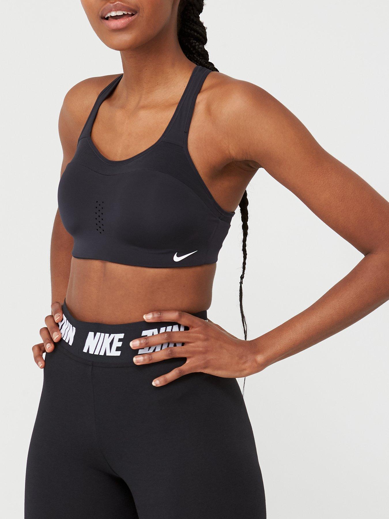 Nike Alpha High Support Dri-Fit Sports Bra Women's XS (A-C) Black AJ0340-010