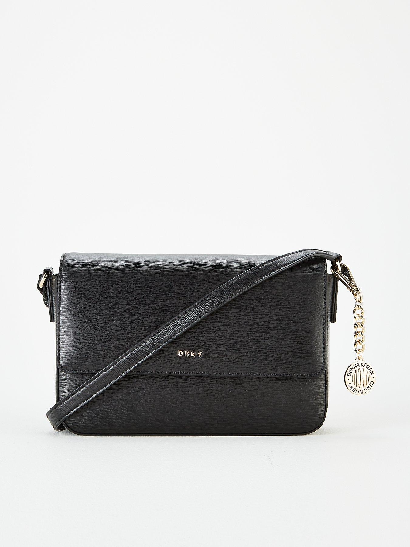 leather dkny cross body bag