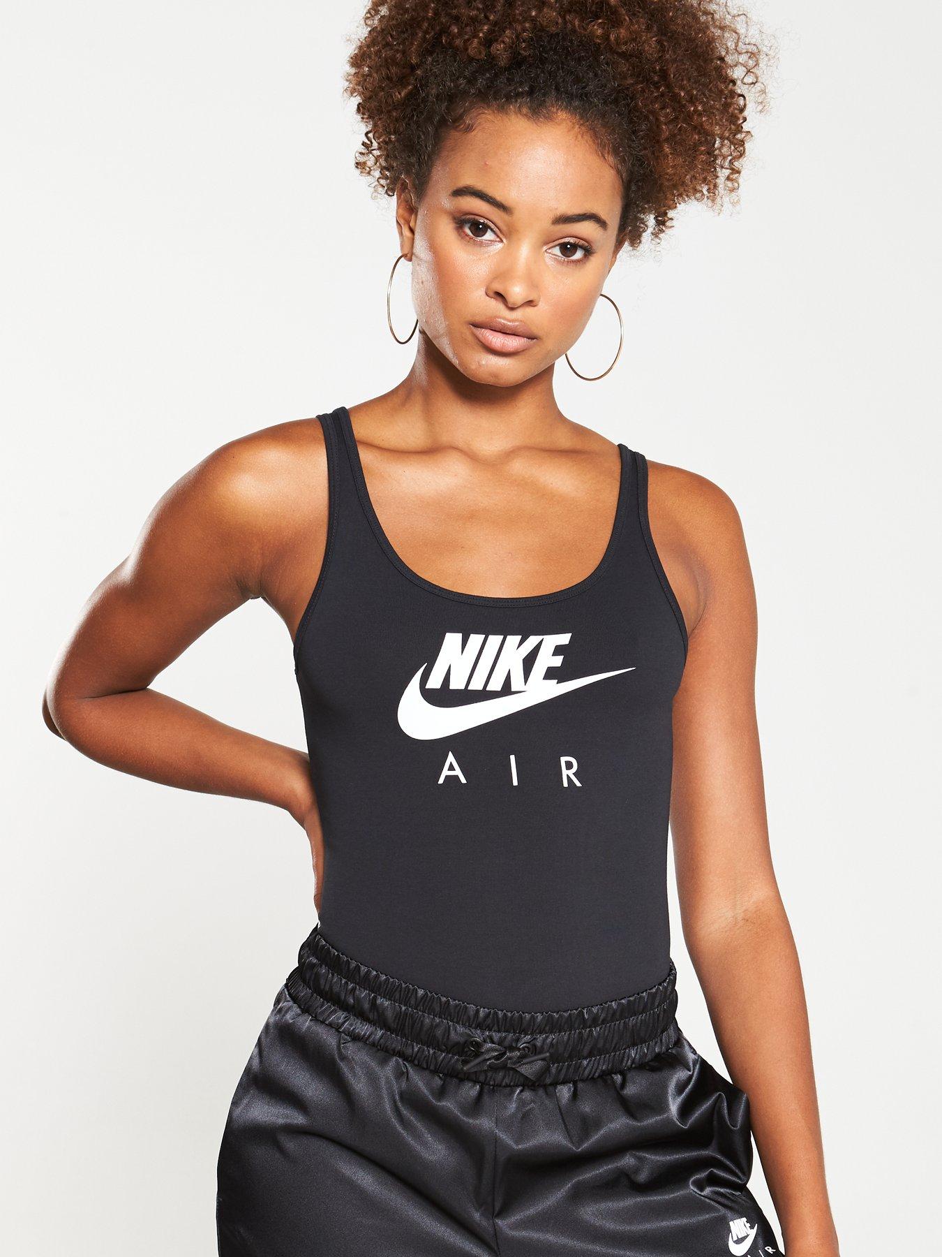 nike air black bodysuit
