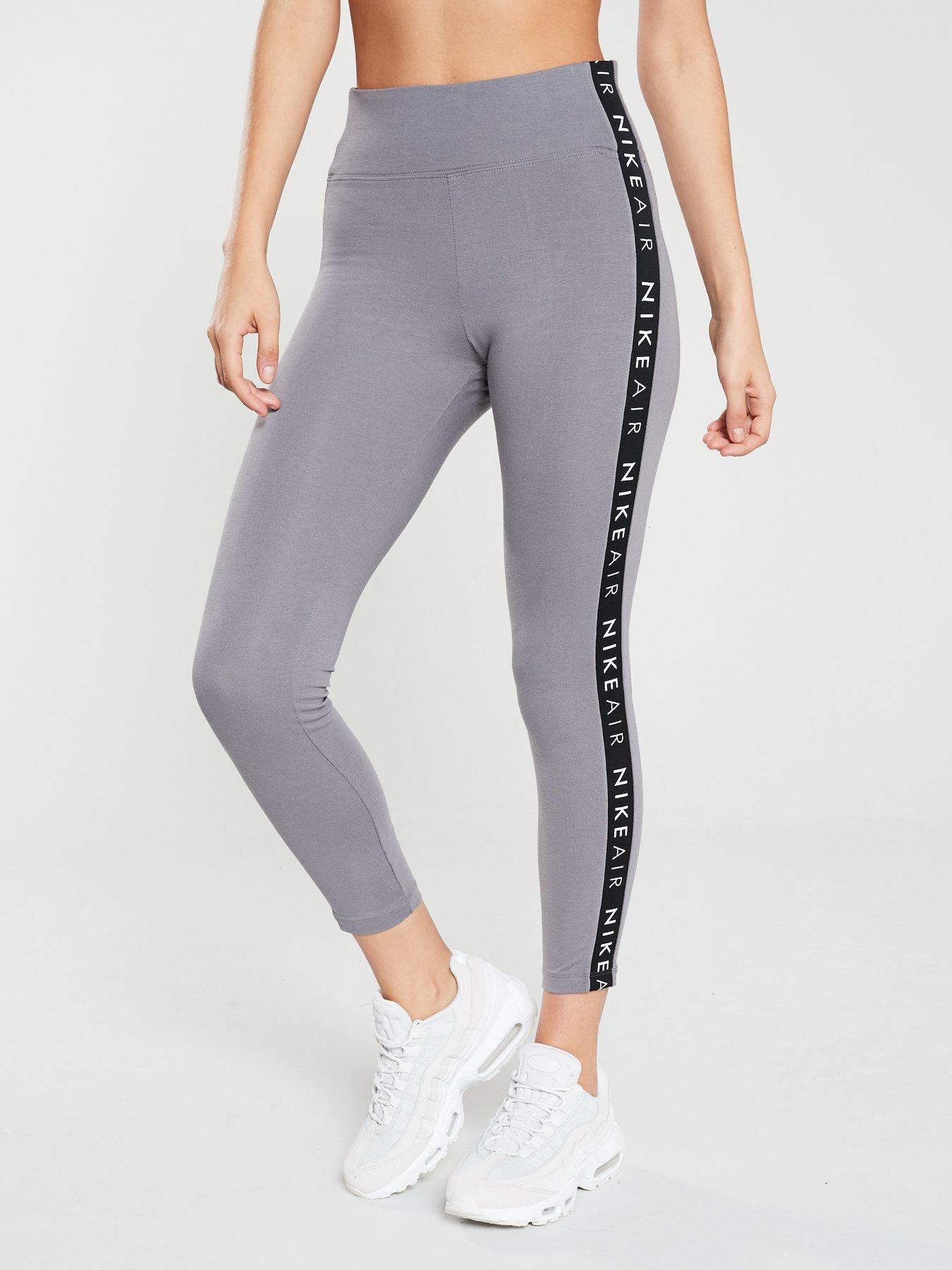 nike air tape leggings grey