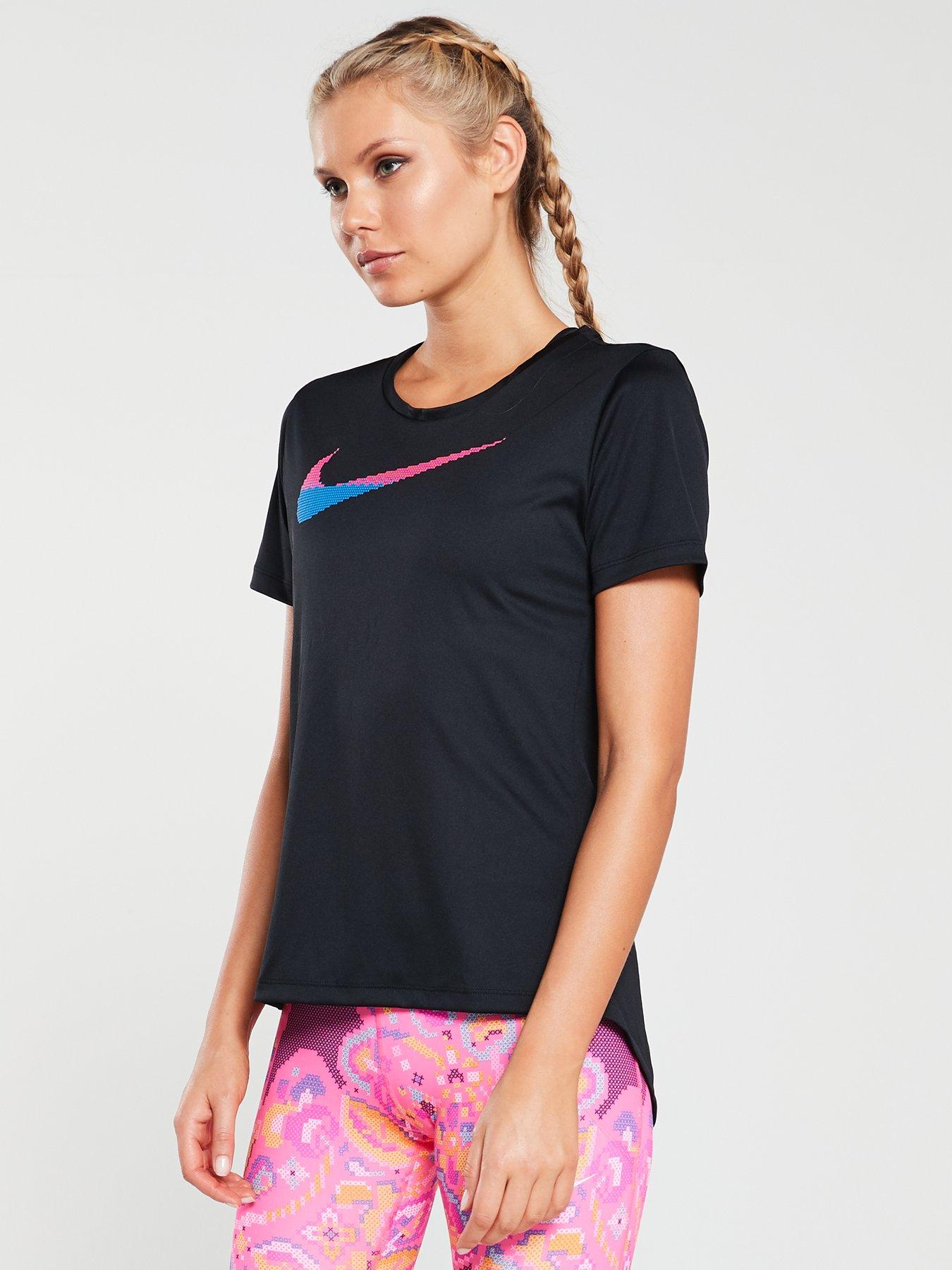 tee shirt nike running femme