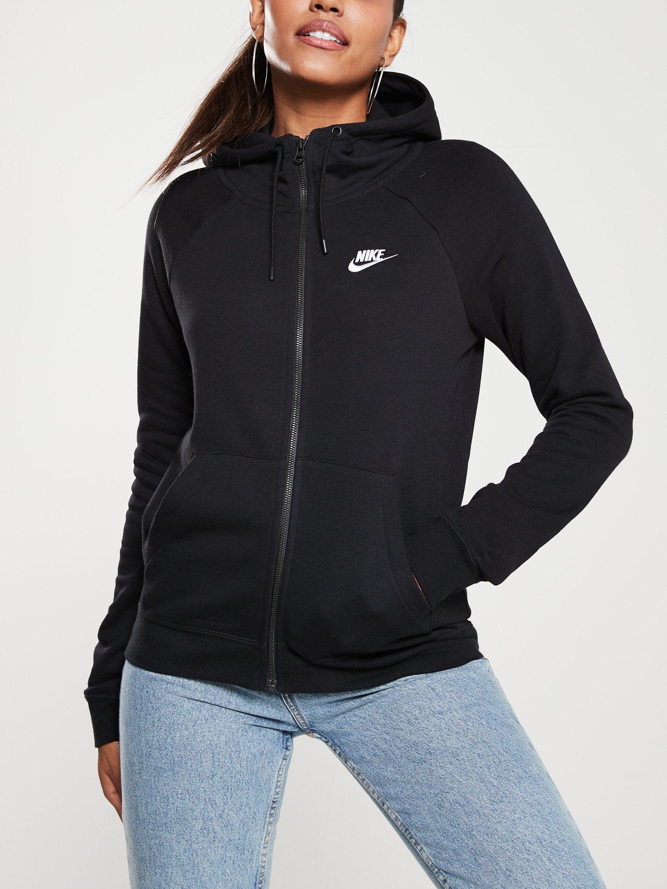 nike nsw black hoodie