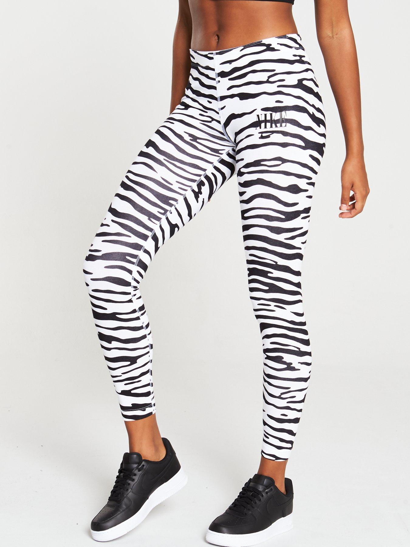 nike zebra leggings