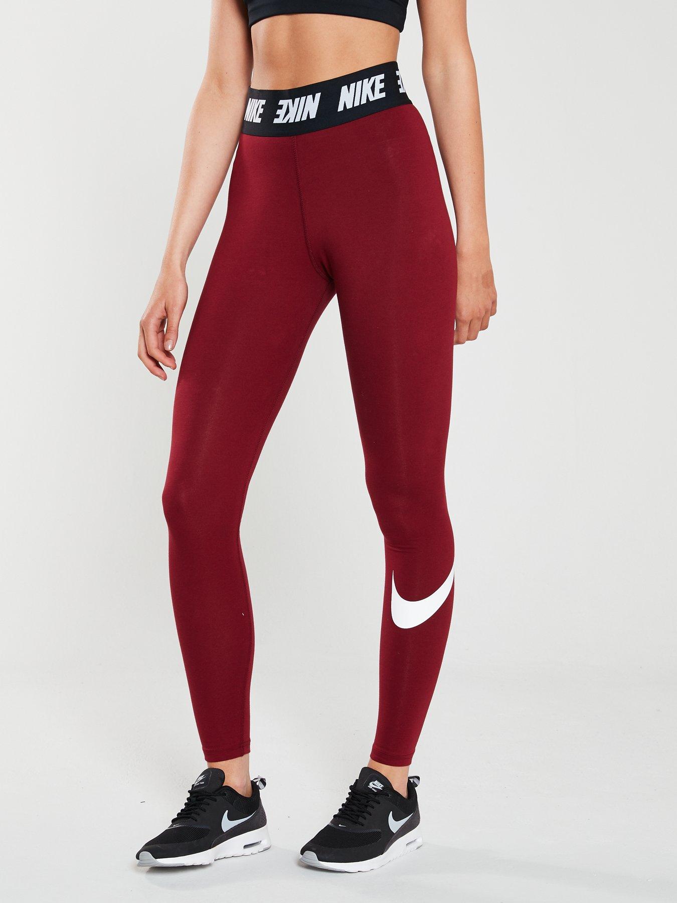 nike red leggings