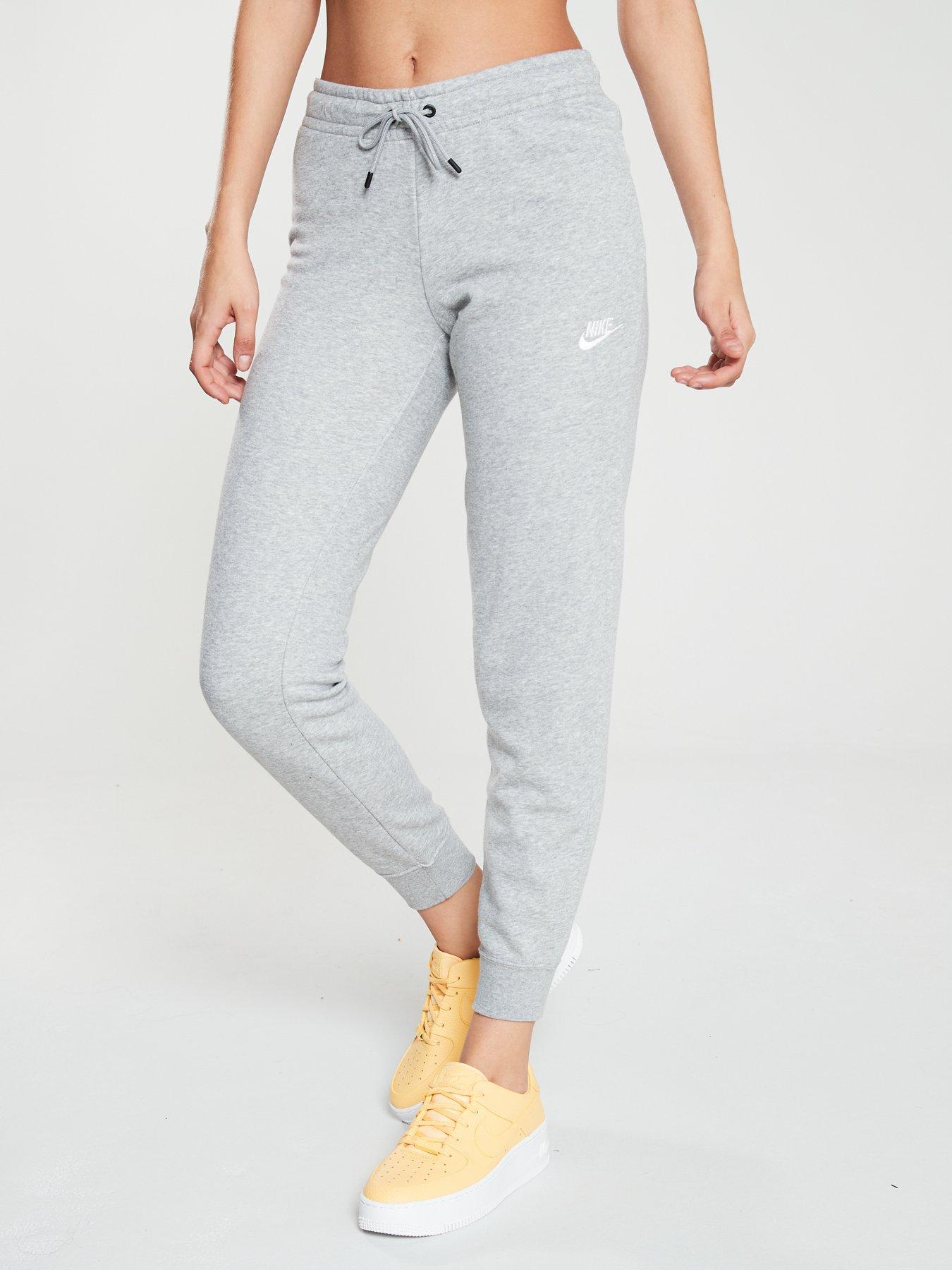 nike essential joggers grey womens