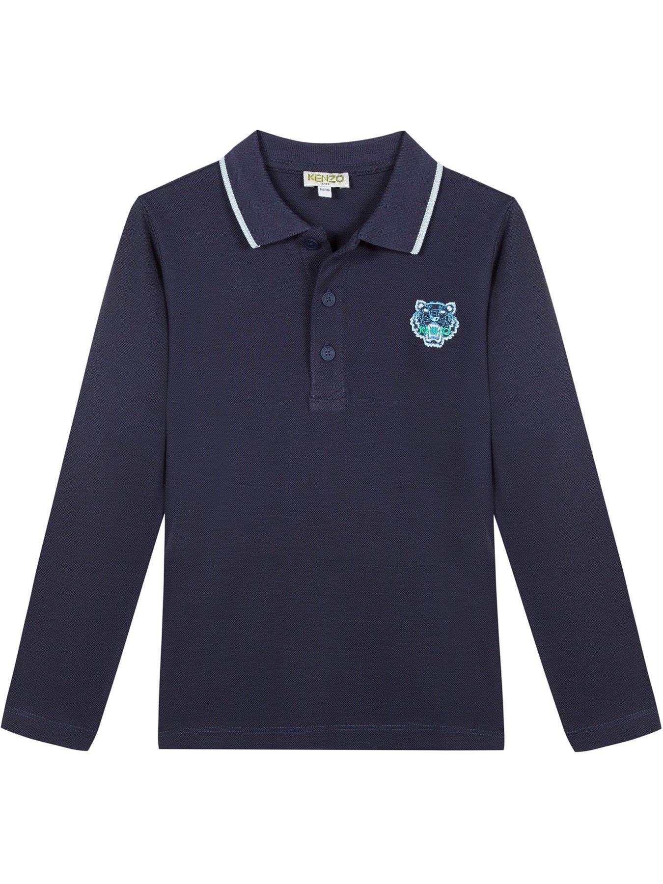 kenzo polo shirt long sleeve