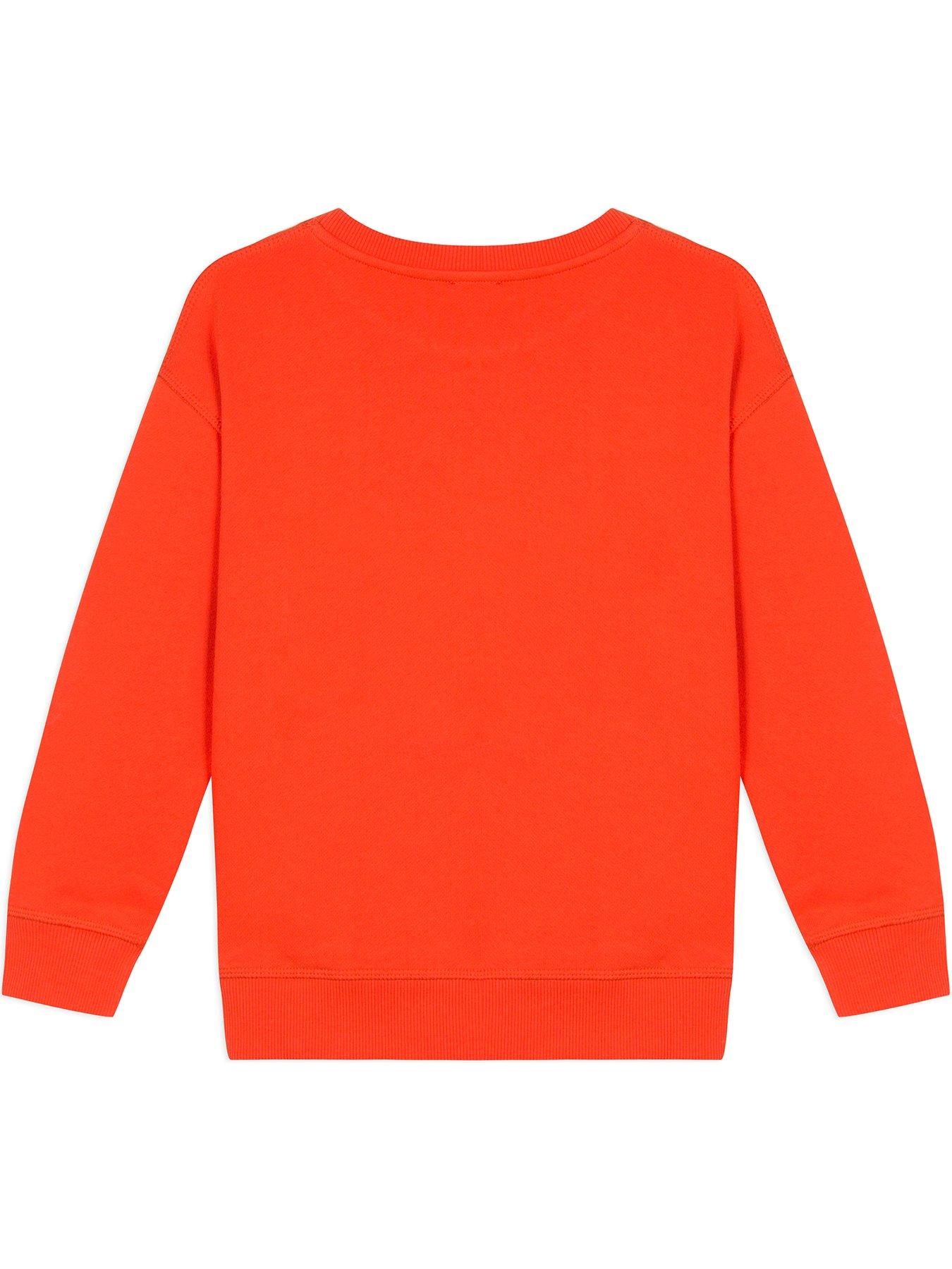 orange kenzo hoodie