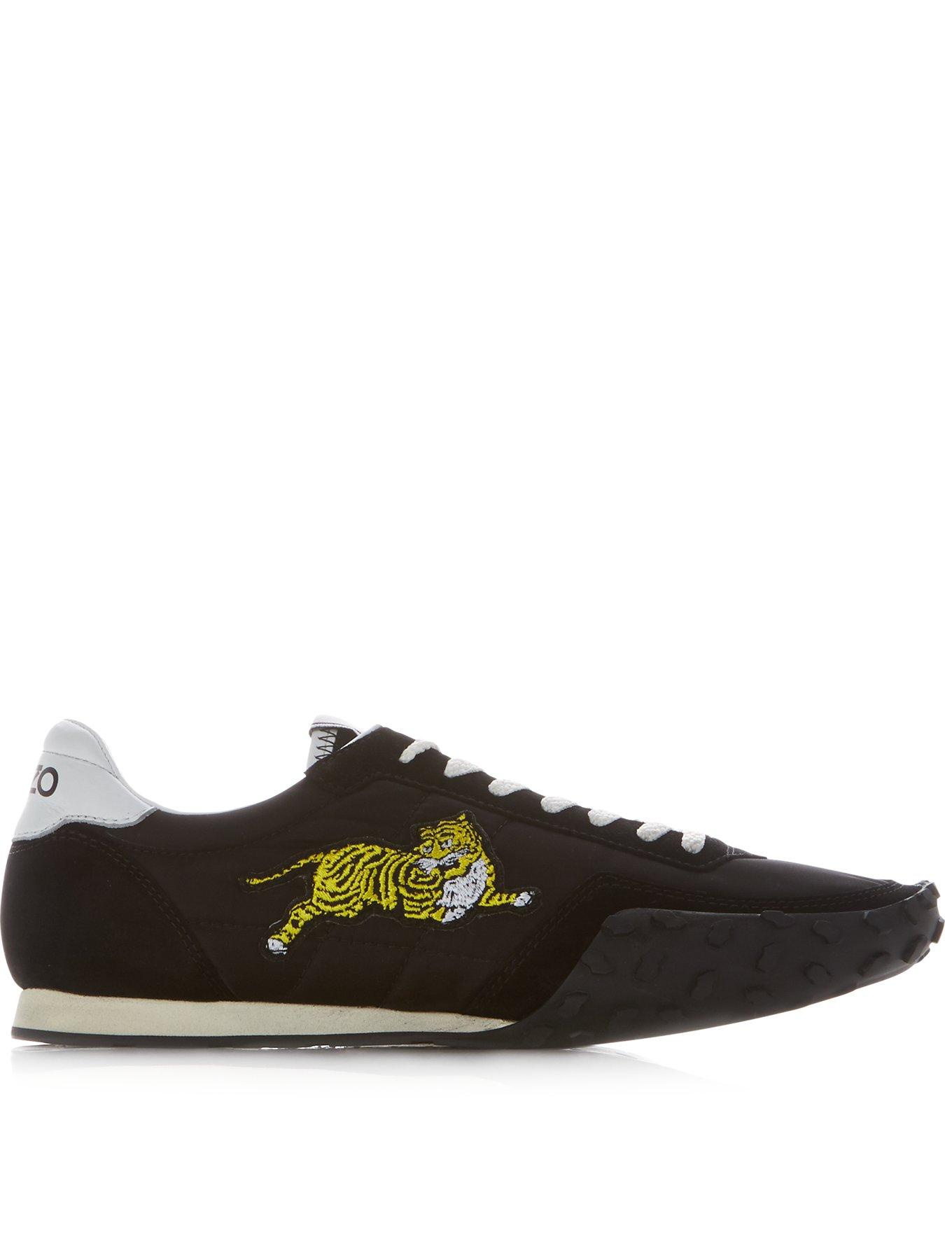 black kenzo trainers