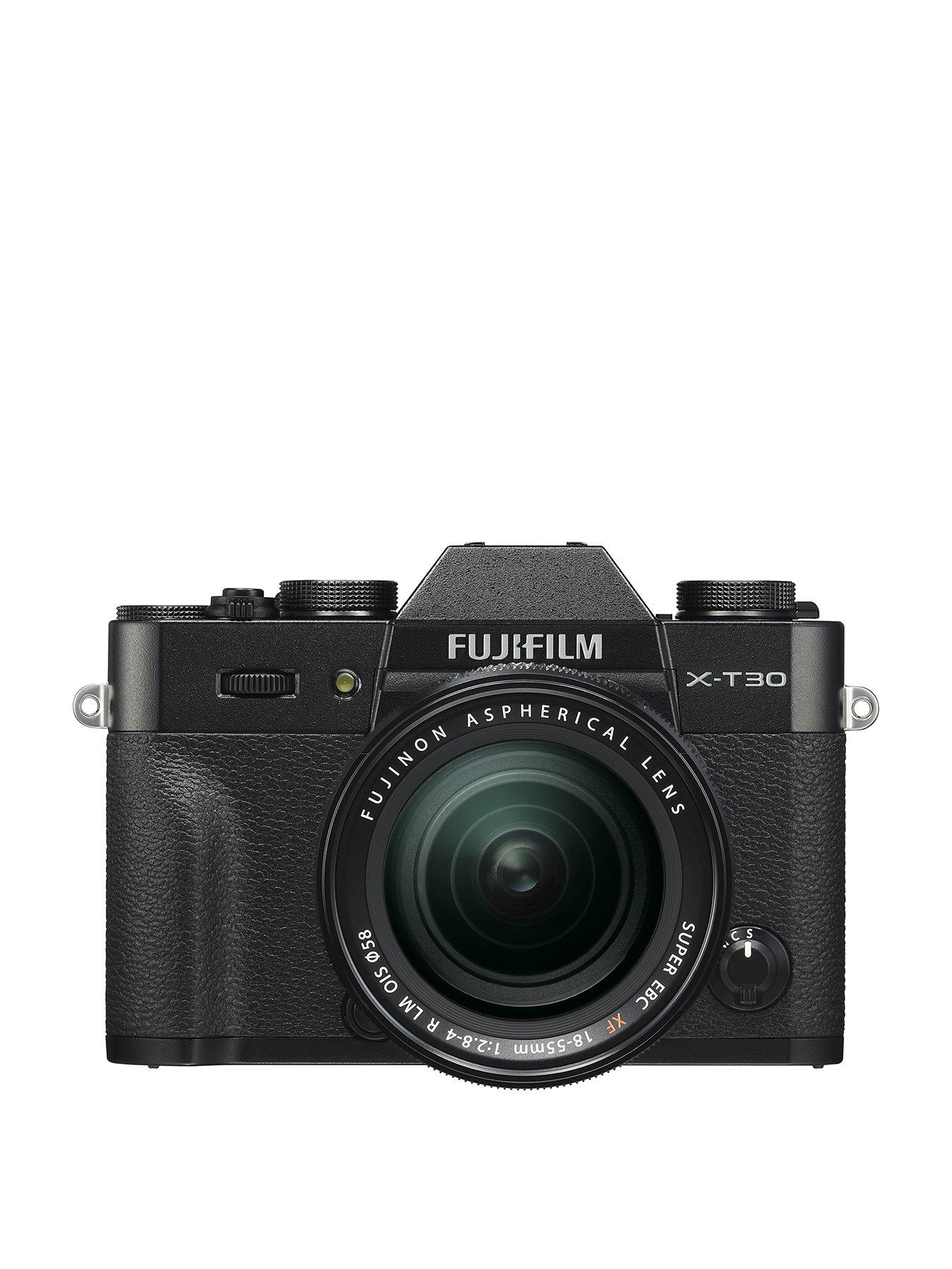 Fujifilm X-T30 Compact System Camera with XC 15-45mm OIS Lens, 4K Ultra HD, 26.1MP, Wi-Fi, OLED EVF, 3 LCD Touch Screen