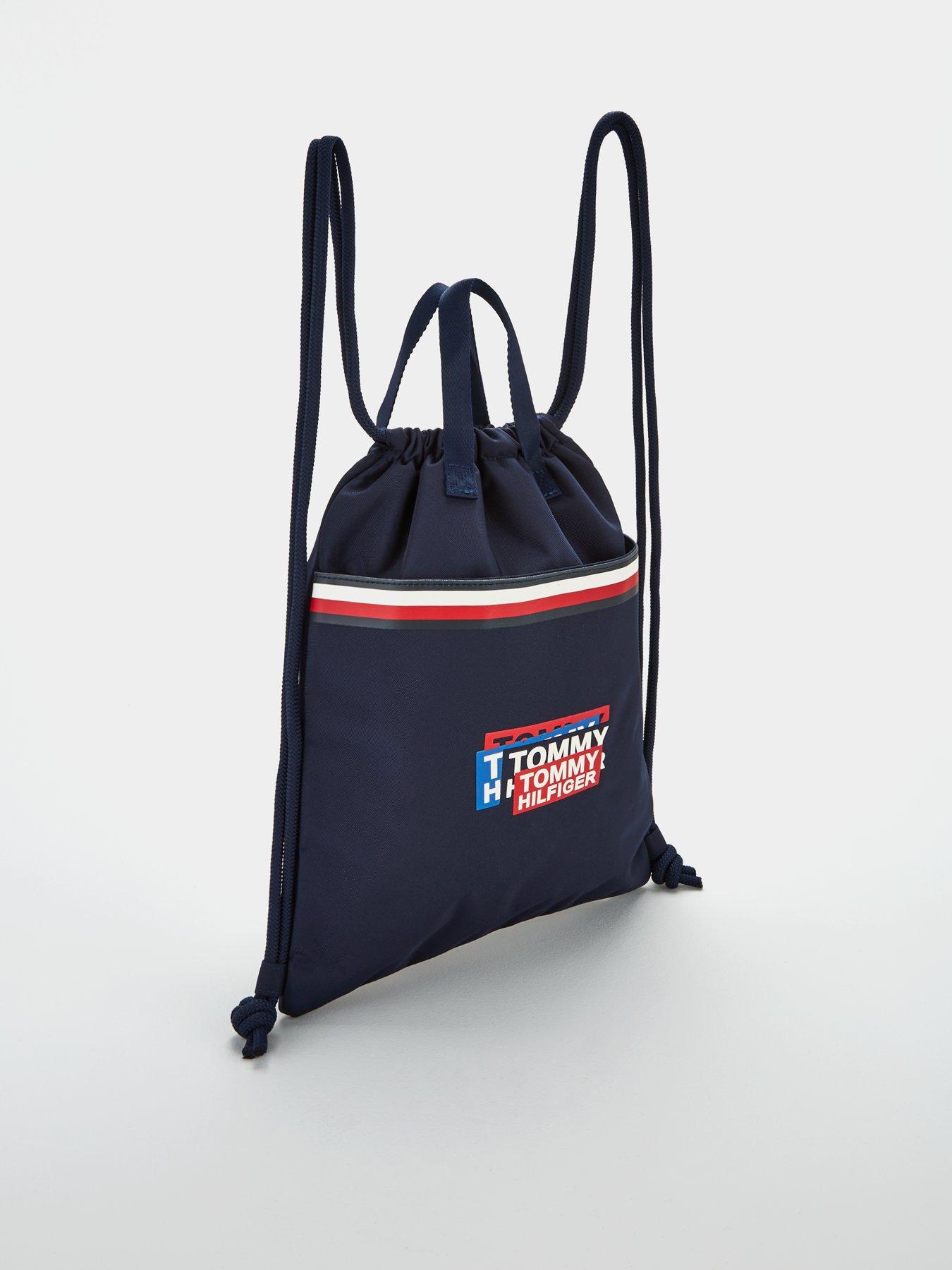 tommy hilfiger drawstring bag