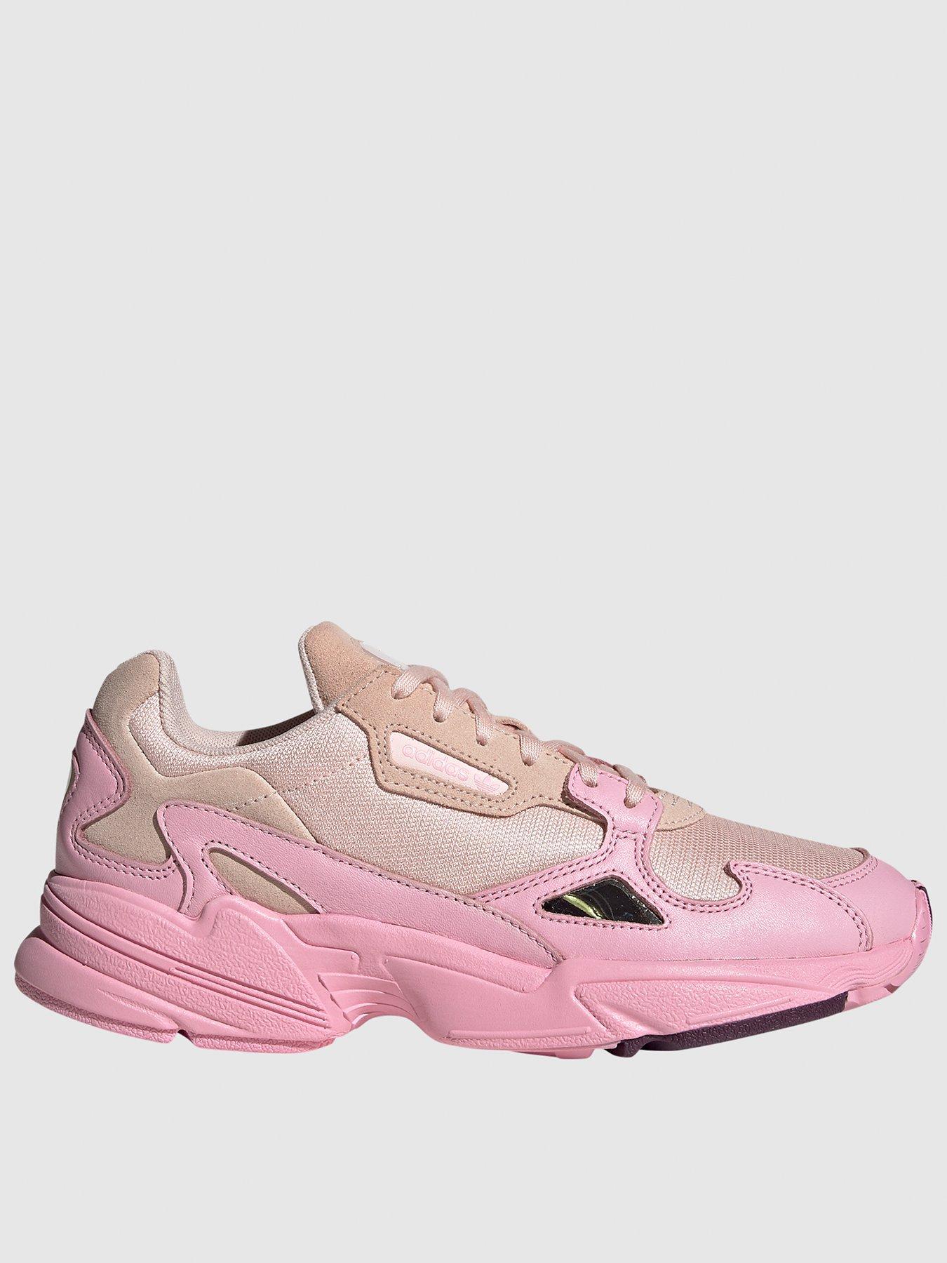 adidas falcon trainers pink